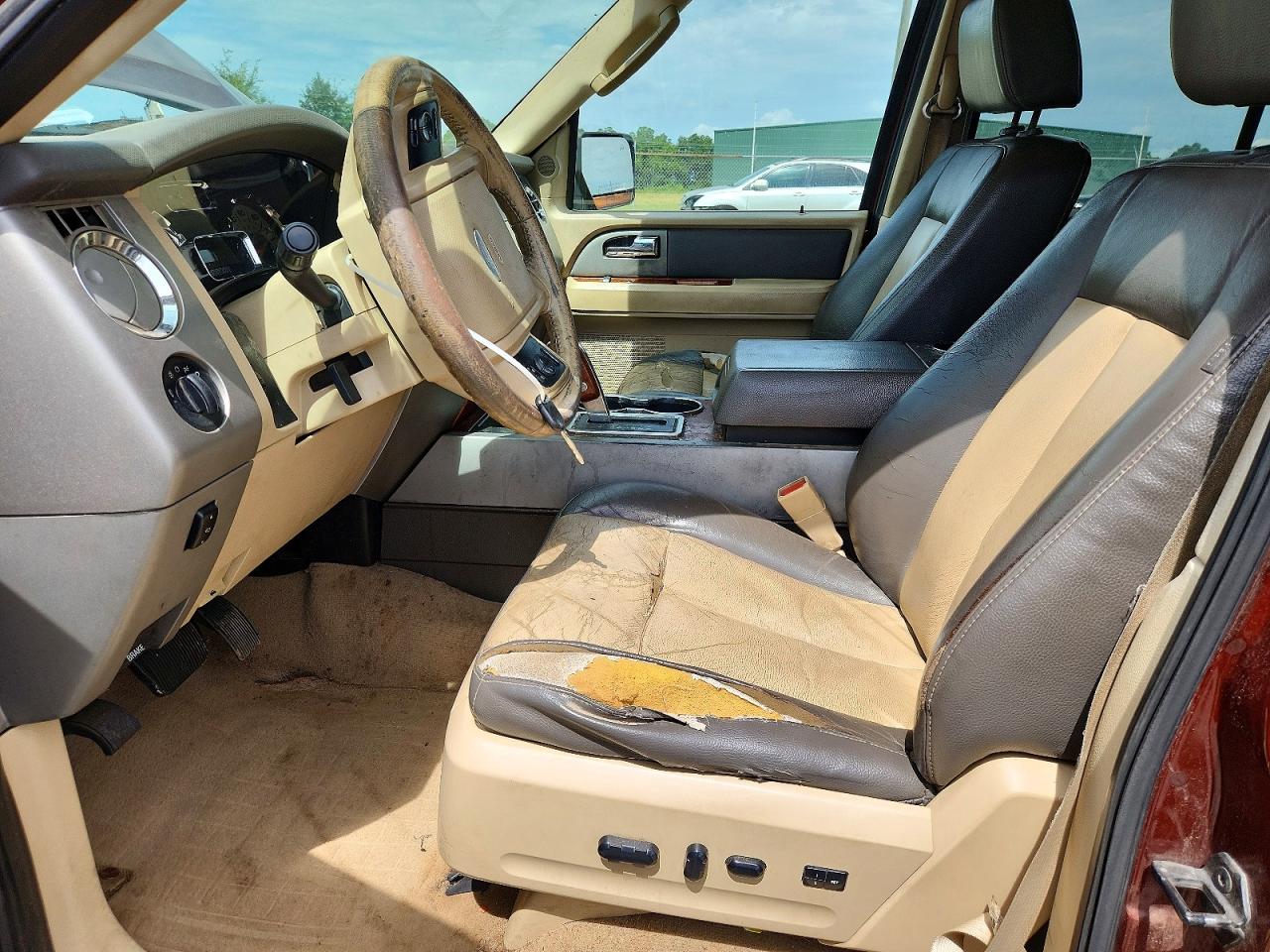 2008 Ford Expedition Eddie Bauer Burgundy vin: 1FMFU17568LA26792