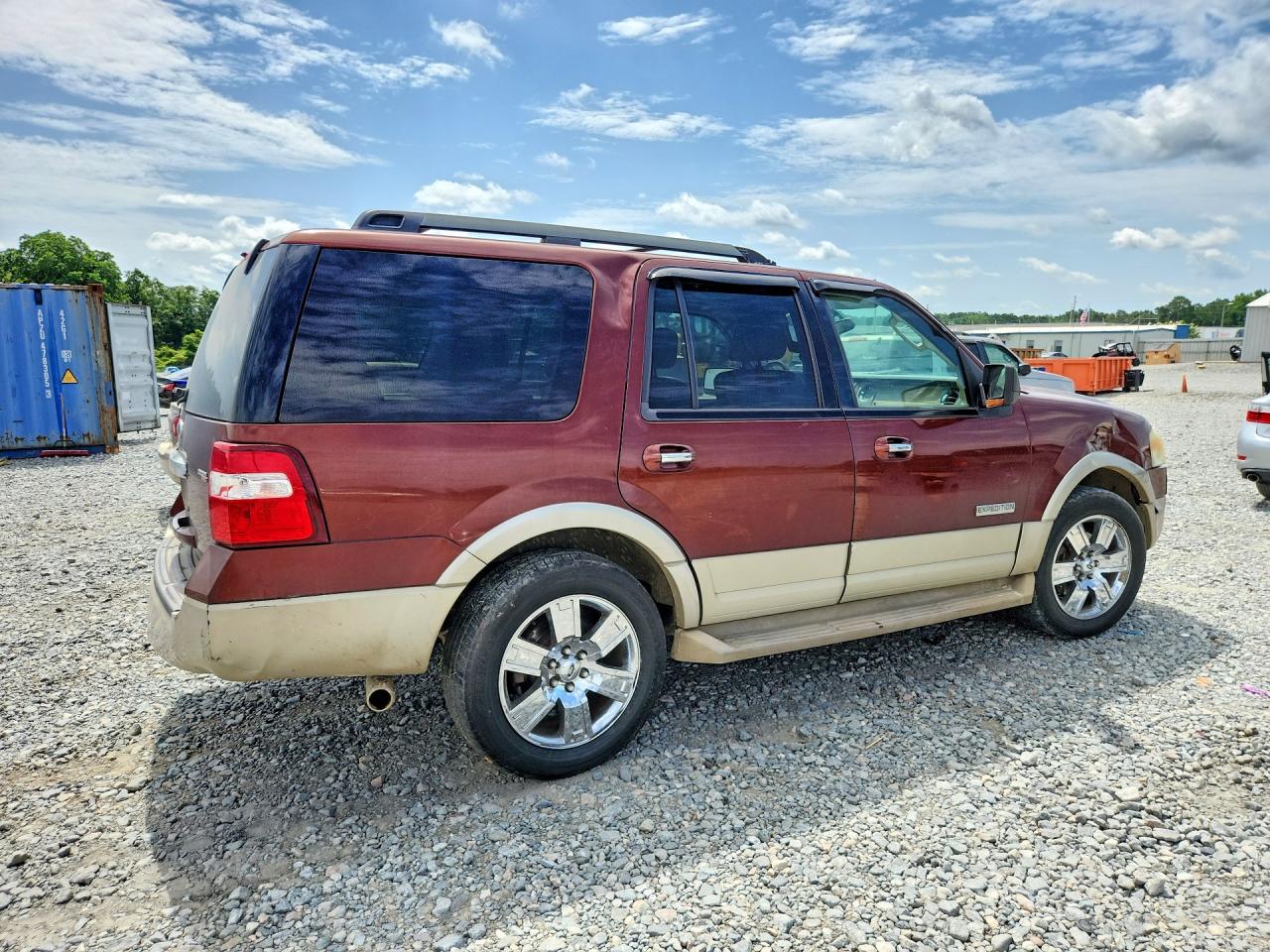 2008 Ford Expedition Eddie Bauer Burgundy vin: 1FMFU17568LA26792