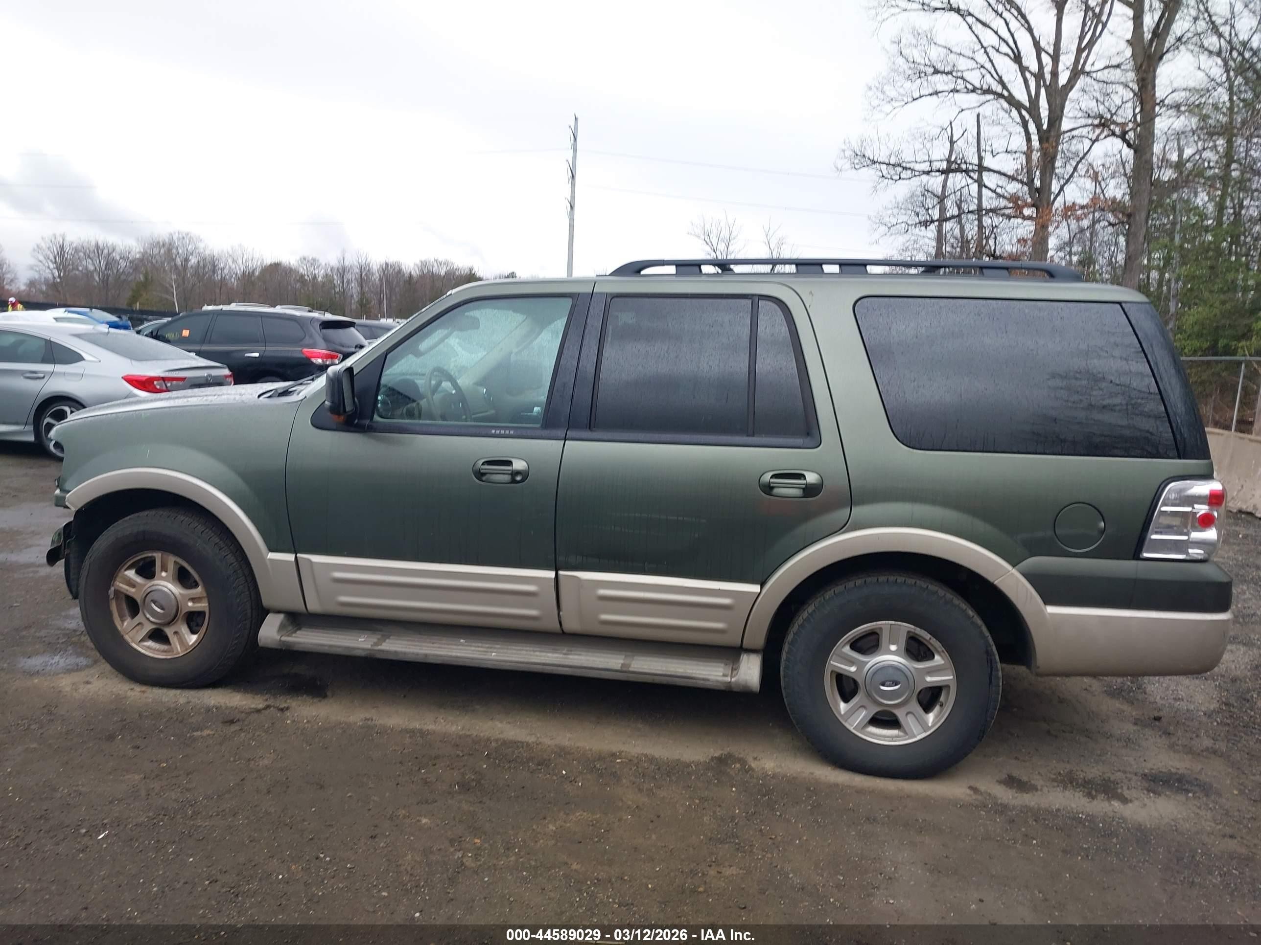 2005 Ford Expedition Eddie Bauer/king Ranch Green vin: 1FMFU17575LA69727