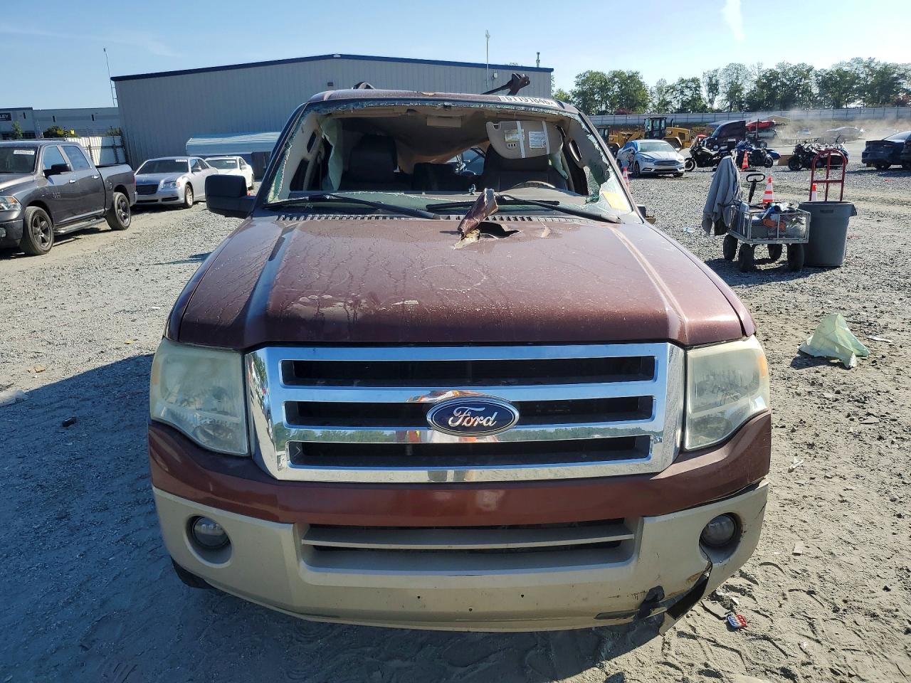 2008 Ford Expedition Eddie Bauer Burgundy vin: 1FMFU17578LA02131