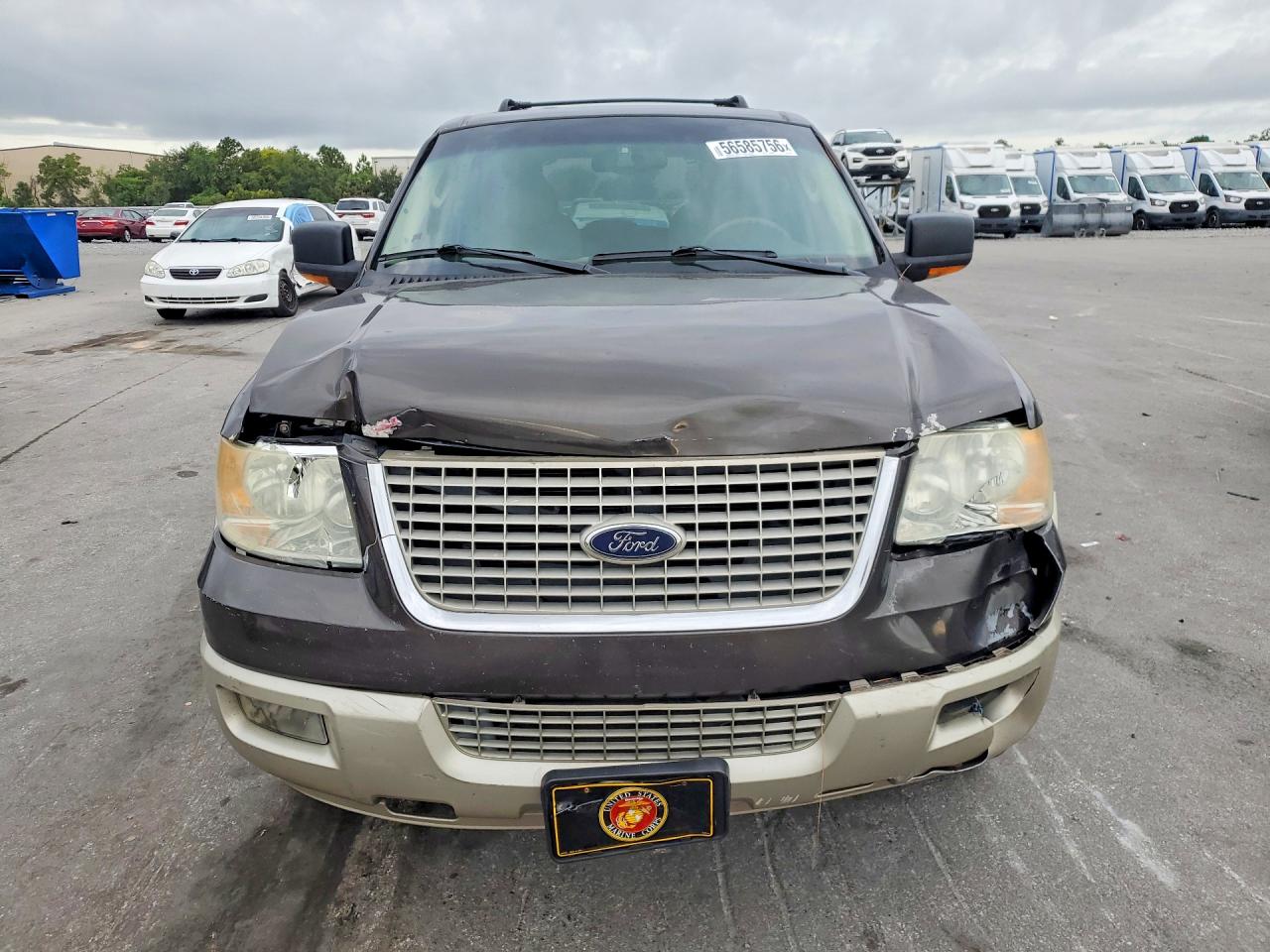 2005 Ford Expedition Eddie Bauer Серый vin: 1FMFU17585LA97617