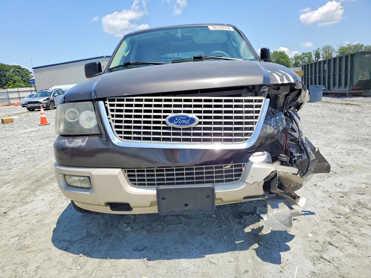 2006 Ford Expedition Eddie Bauer Gray vin: 1FMFU17586LA82326