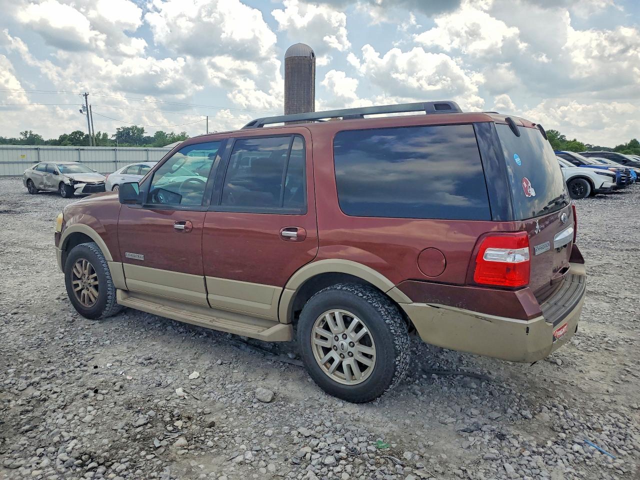 2007 Ford Expedition Eddie Bauer Brown vin: 1FMFU17587LA60232