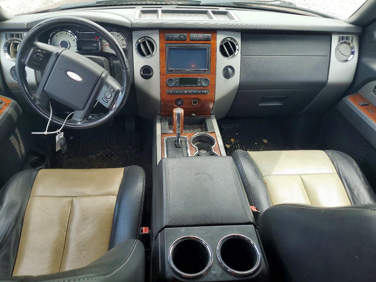 2007 Ford Expedition Eddie Bauer Brown vin: 1FMFU17587LA60232