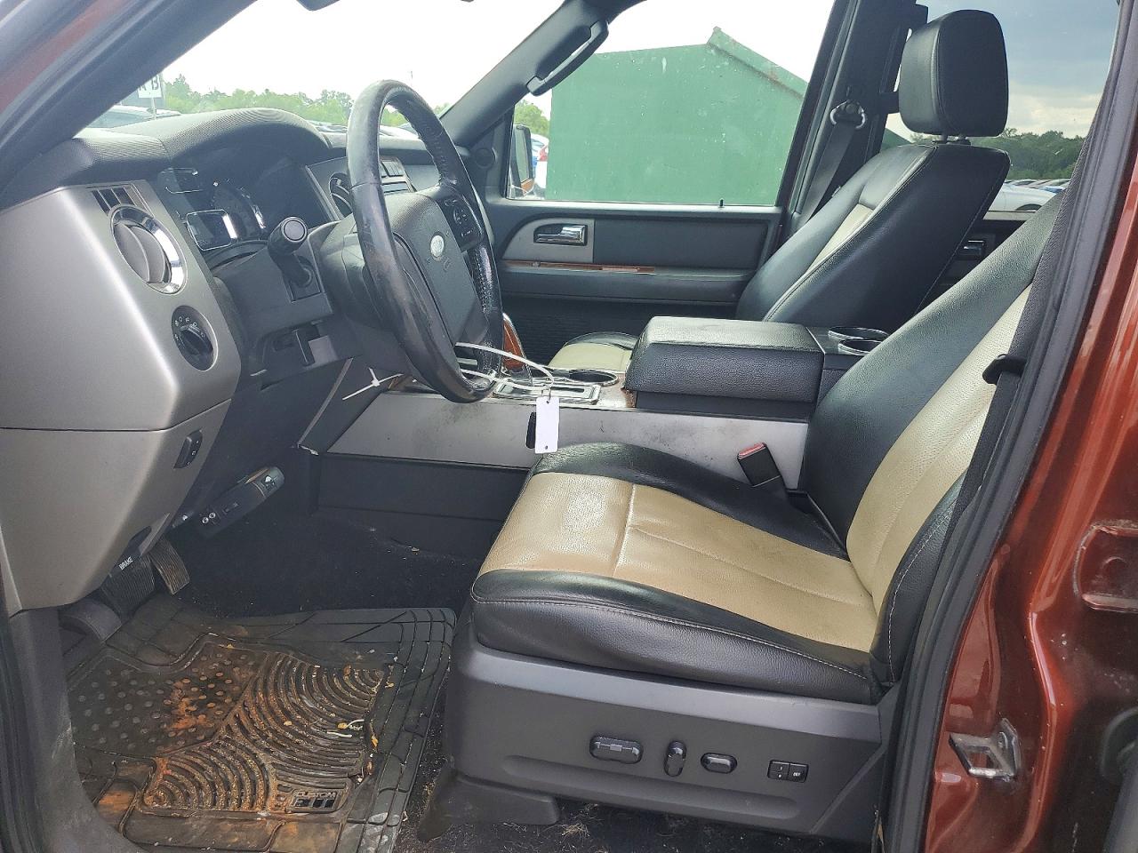 2007 Ford Expedition Eddie Bauer Brown vin: 1FMFU17587LA60232