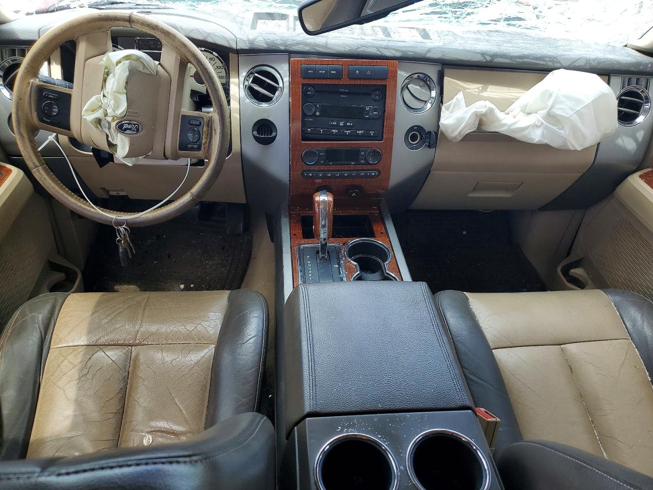 2007 Ford Expedition Eddie Bauer Burgundy vin: 1FMFU17597LA53323