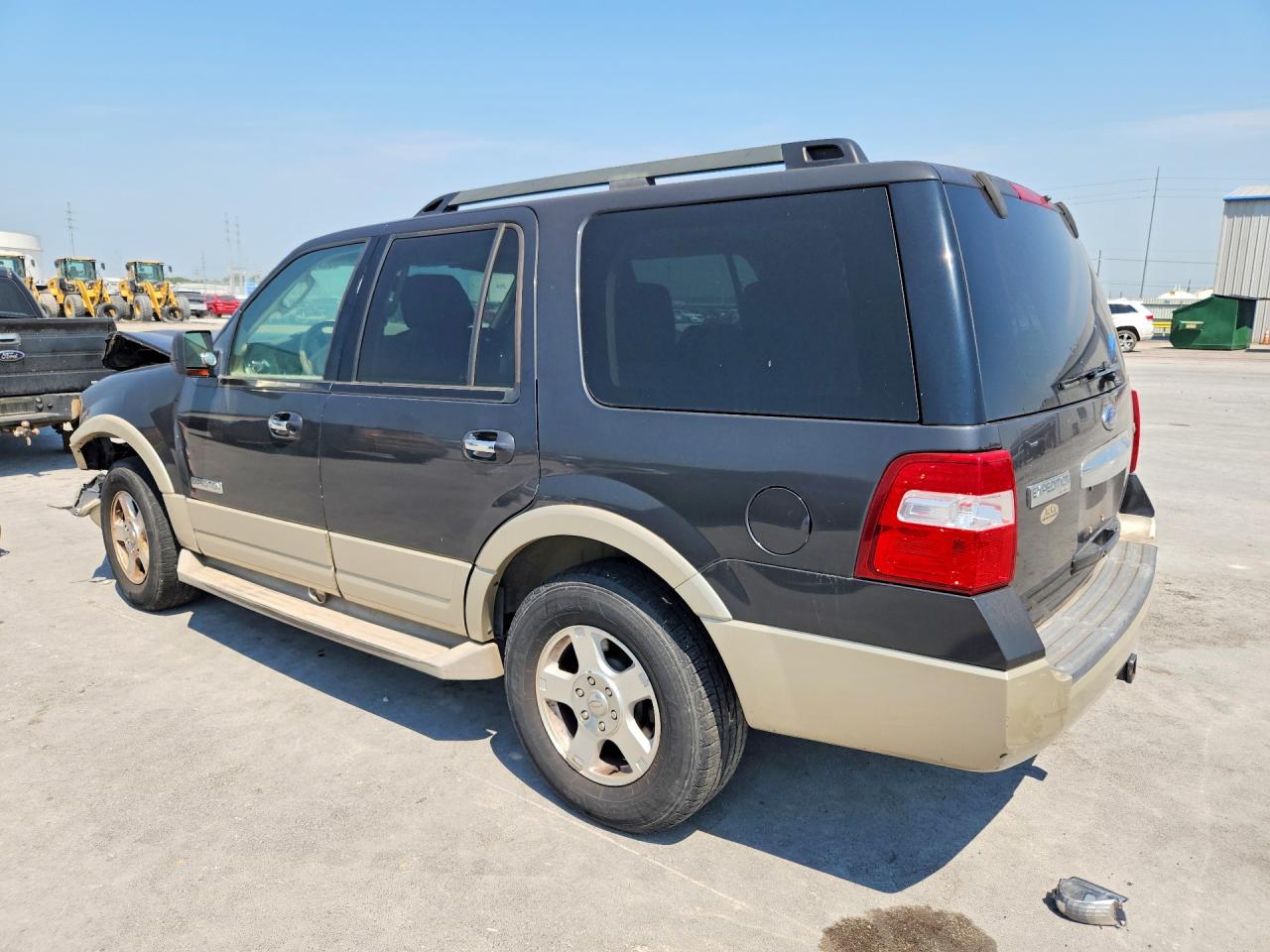 2007 Ford Expedition Eddie Bauer Gray vin: 1FMFU17597LA89142
