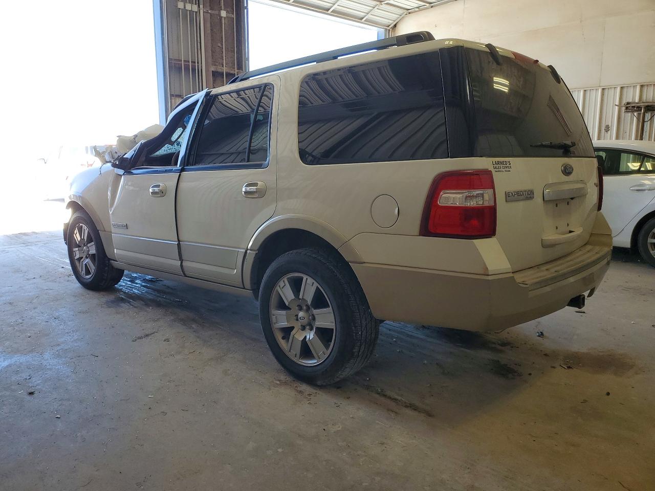 2008 Ford Expedition Eddie Bauer White vin: 1FMFU17598LA25202