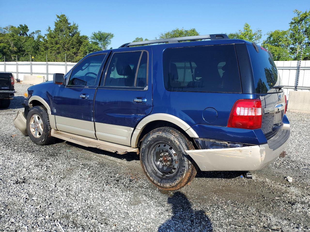 2009 Ford Expedition Eddie Bauer Синий vin: 1FMFU17599EB09946