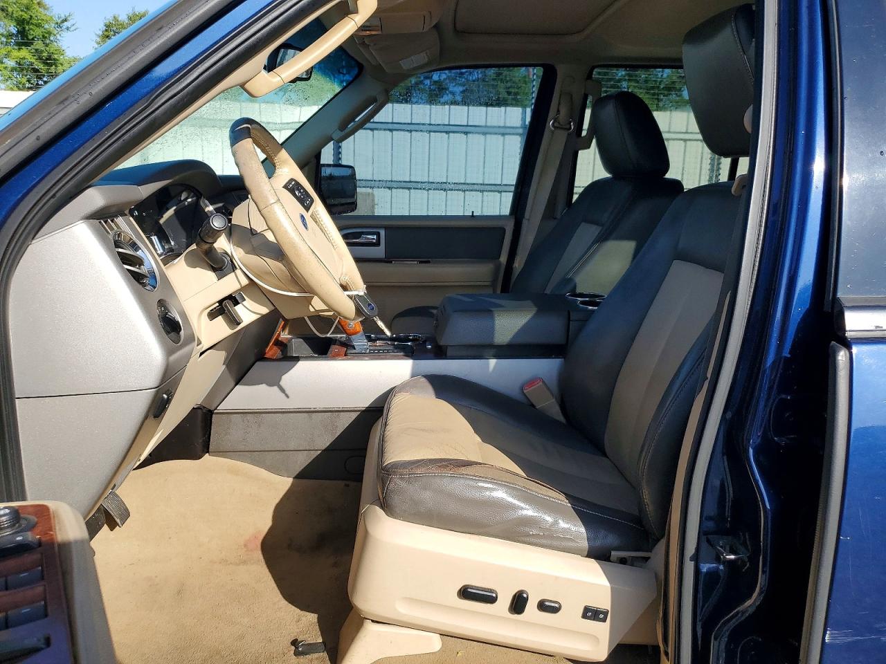2009 Ford Expedition Eddie Bauer Синий vin: 1FMFU17599EB09946