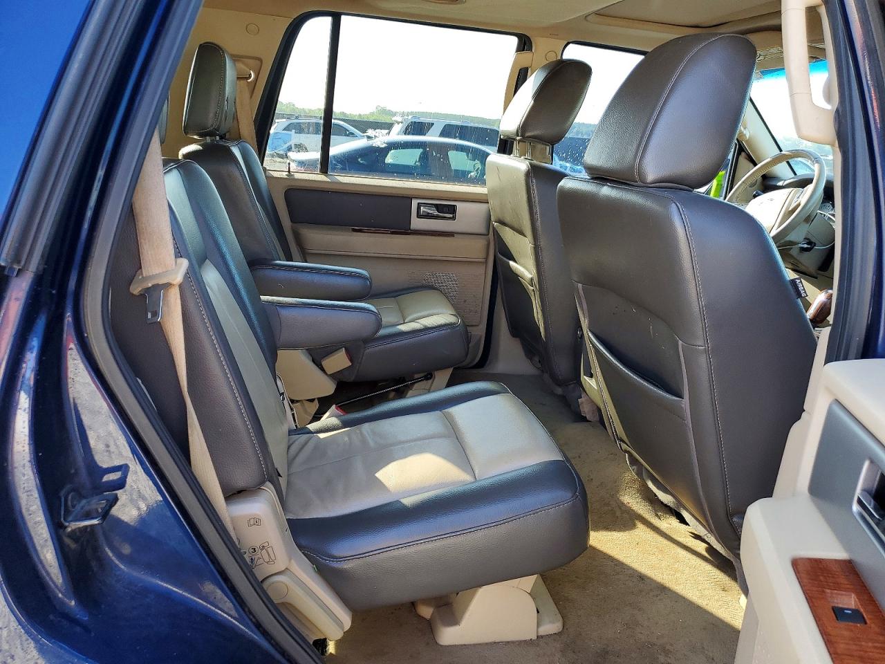 2009 Ford Expedition Eddie Bauer Синий vin: 1FMFU17599EB09946