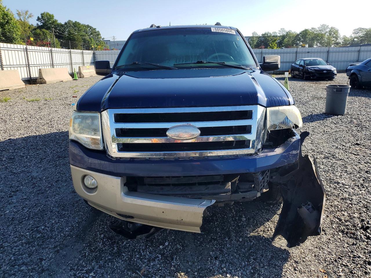2009 Ford Expedition Eddie Bauer Синий vin: 1FMFU17599EB09946