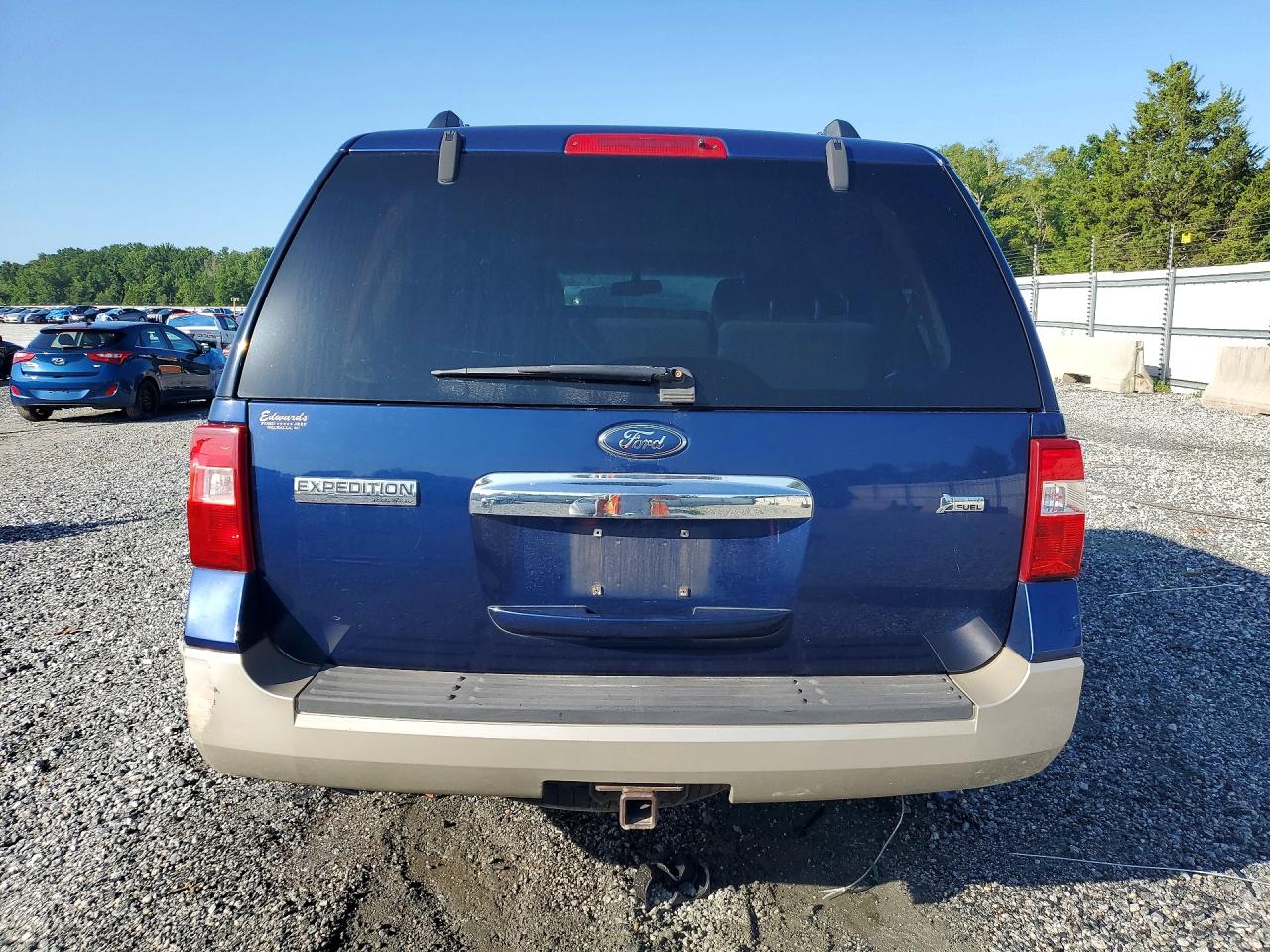 2009 Ford Expedition Eddie Bauer Синий vin: 1FMFU17599EB09946
