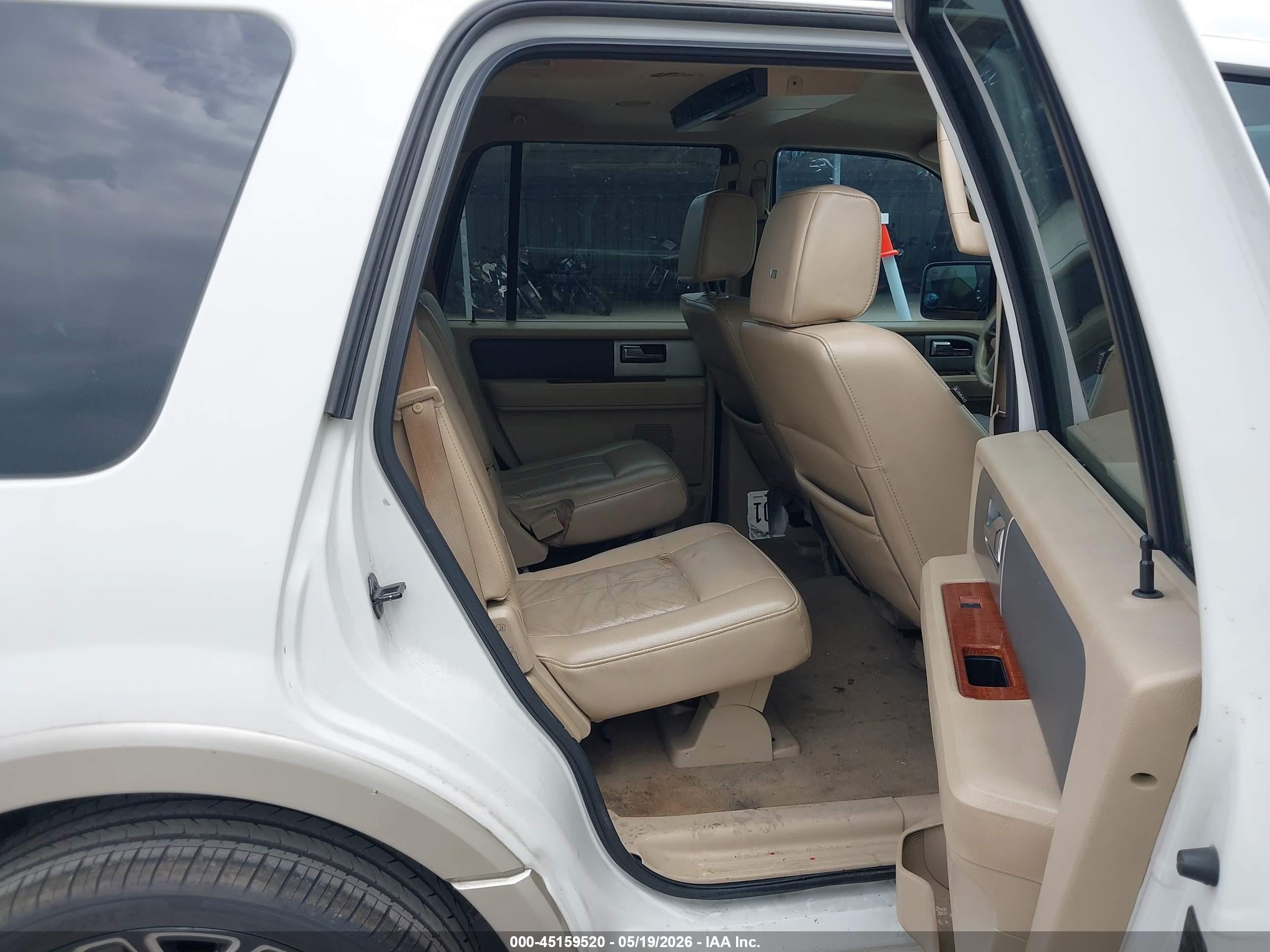 2008 Ford Expedition Eddie Bauer/king Ranch White vin: 1FMFU175X8LA29033