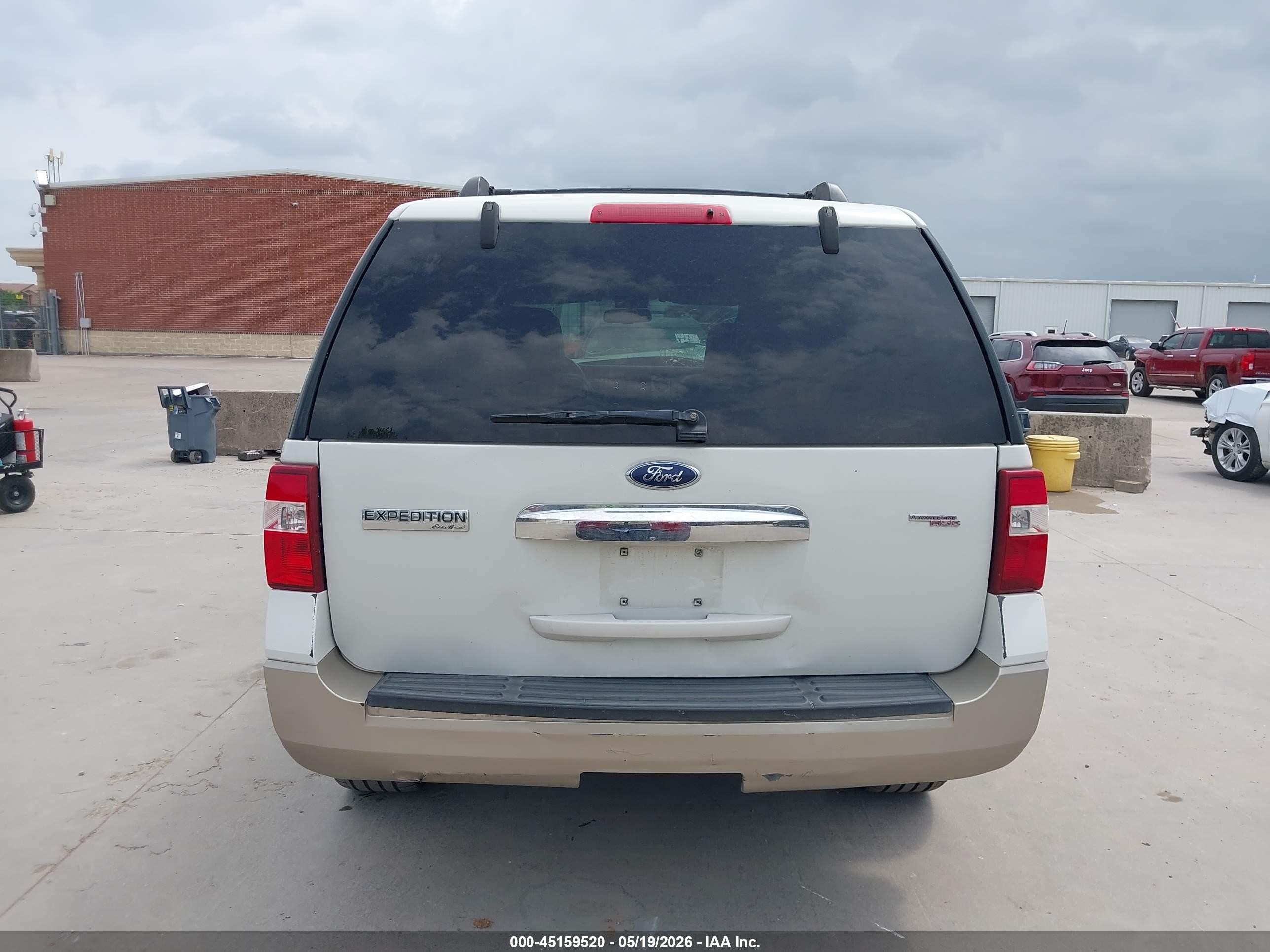 2008 Ford Expedition Eddie Bauer/king Ranch White vin: 1FMFU175X8LA29033