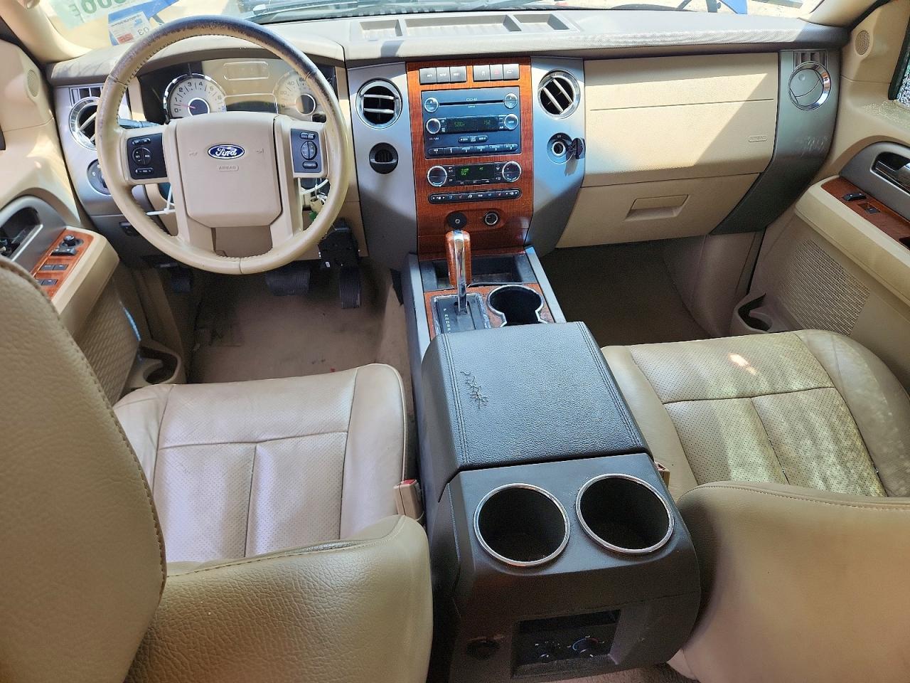 2008 Ford Expedition Eddie Bauer Blue vin: 1FMFU175X8LA62565