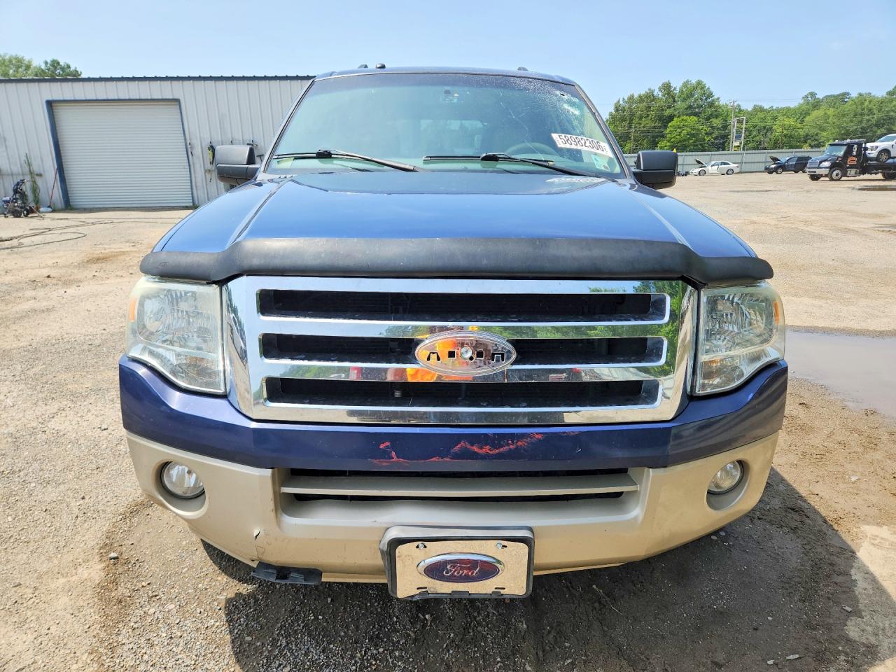 2008 Ford Expedition Eddie Bauer Blue vin: 1FMFU175X8LA62565
