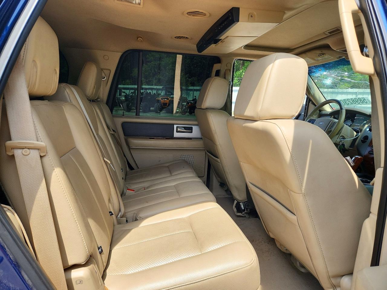 2008 Ford Expedition Eddie Bauer Blue vin: 1FMFU175X8LA62565