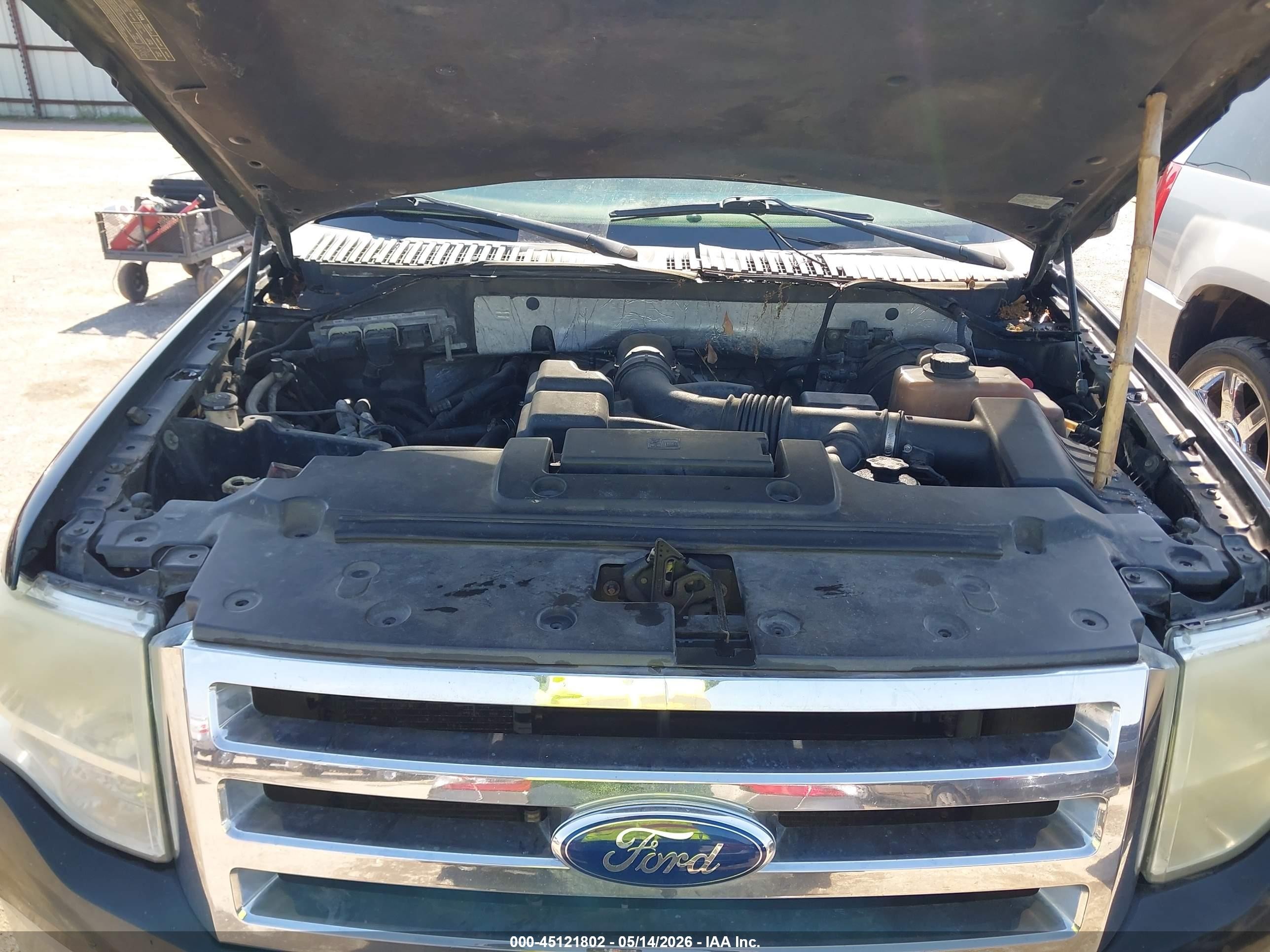 2008 Ford Expedition Eddie Bauer/king Ranch Black vin: 1FMFU175X8LA85327