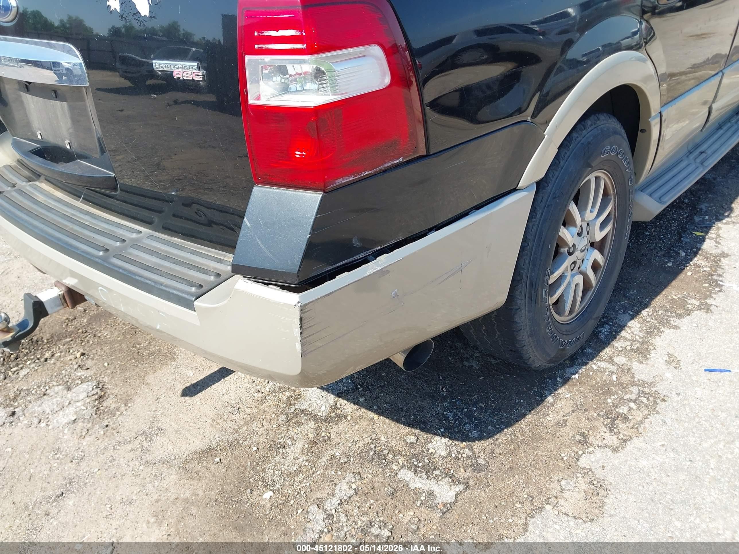 2008 Ford Expedition Eddie Bauer/king Ranch Black vin: 1FMFU175X8LA85327