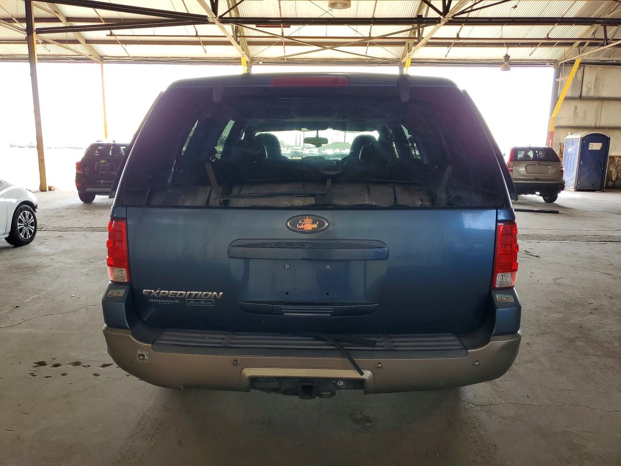 2003 Ford Expedition Eddie Bauer Синий vin: 1FMFU17L03LC01190