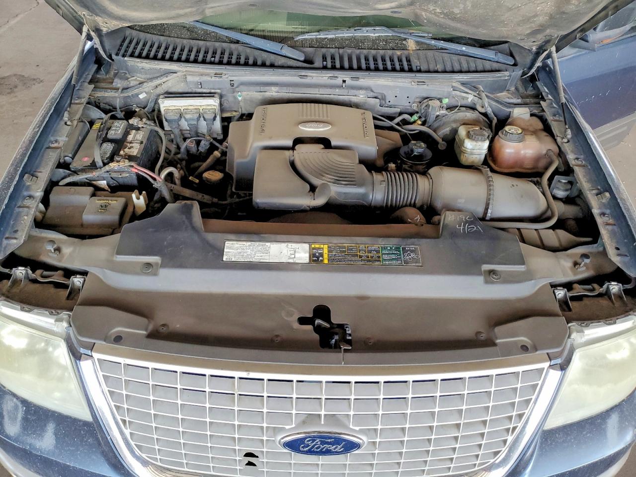 2003 Ford Expedition Eddie Bauer Синий vin: 1FMFU17L03LC01190