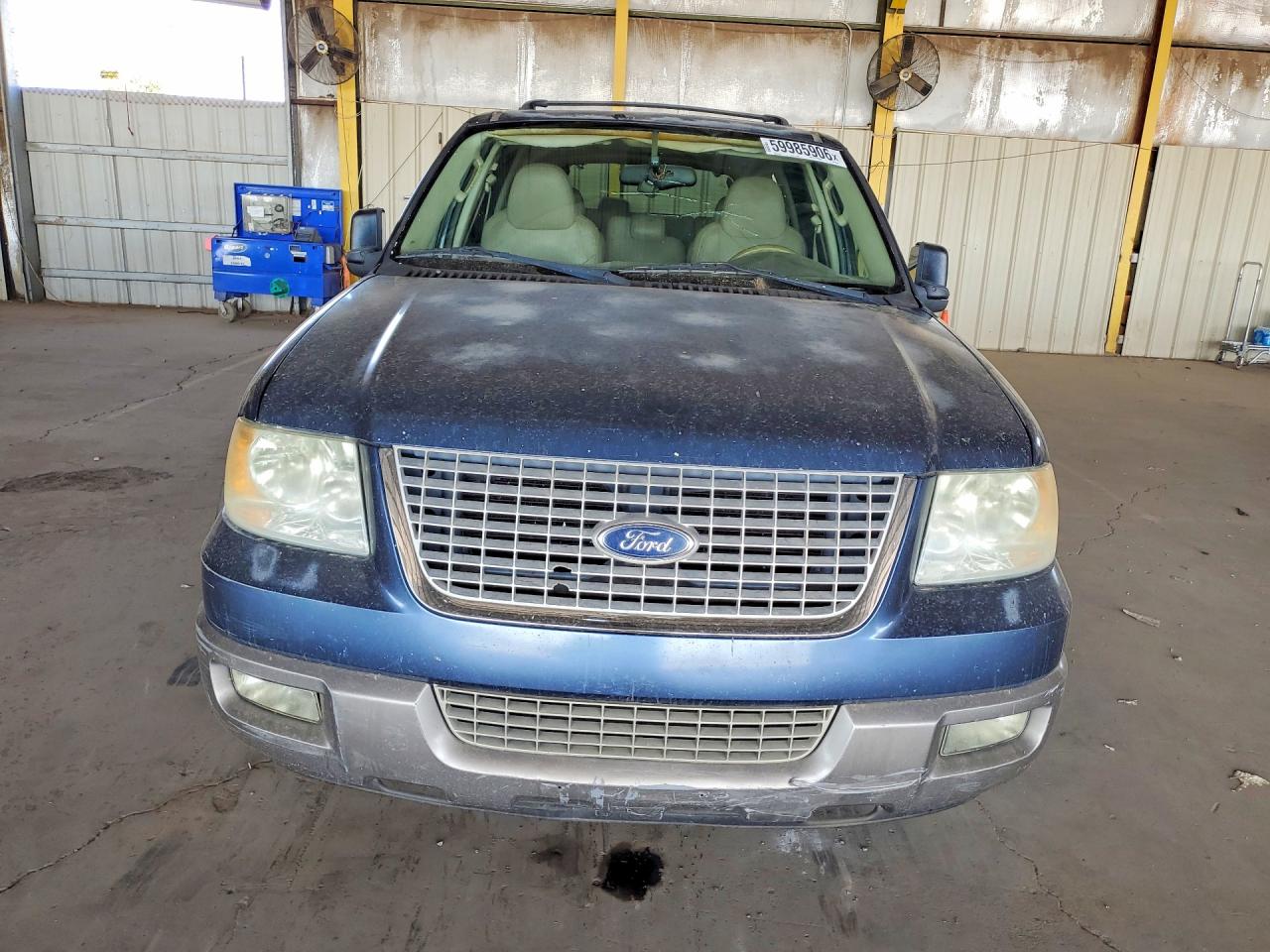 2003 Ford Expedition Eddie Bauer Синий vin: 1FMFU17L03LC01190