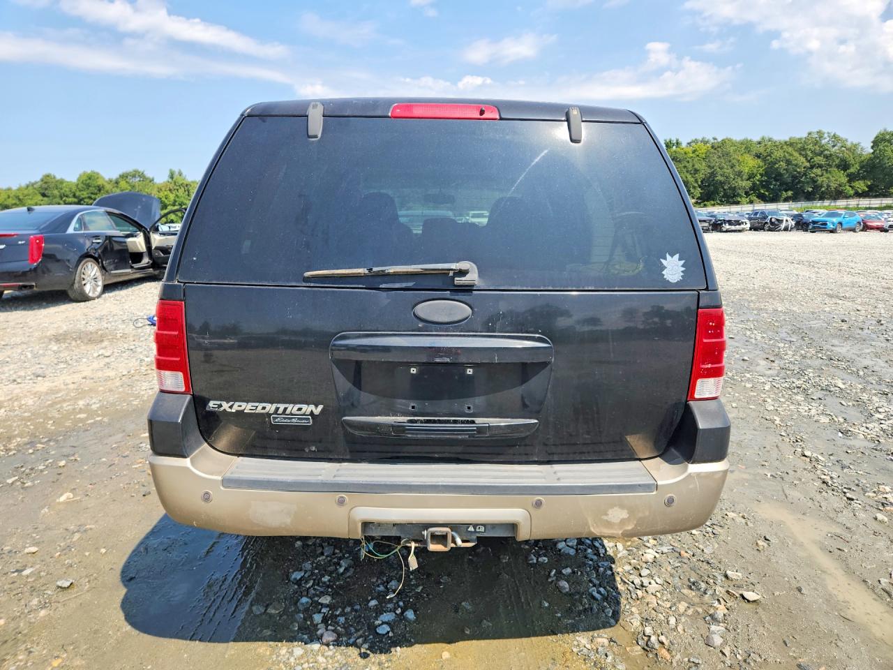 2003 Ford Expedition Eddie Bauer Black vin: 1FMFU17L03LC20175