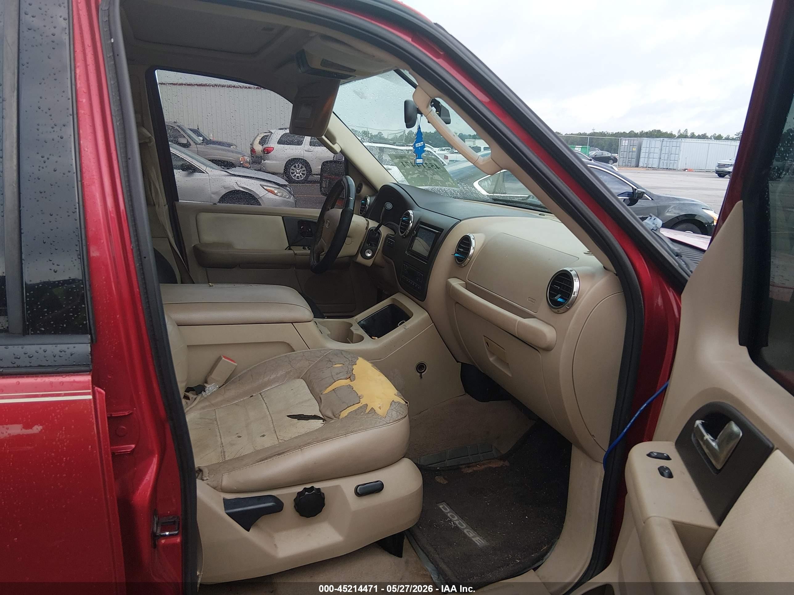 2004 Ford Expedition Eddie Bauer Red vin: 1FMFU17L04LB41252