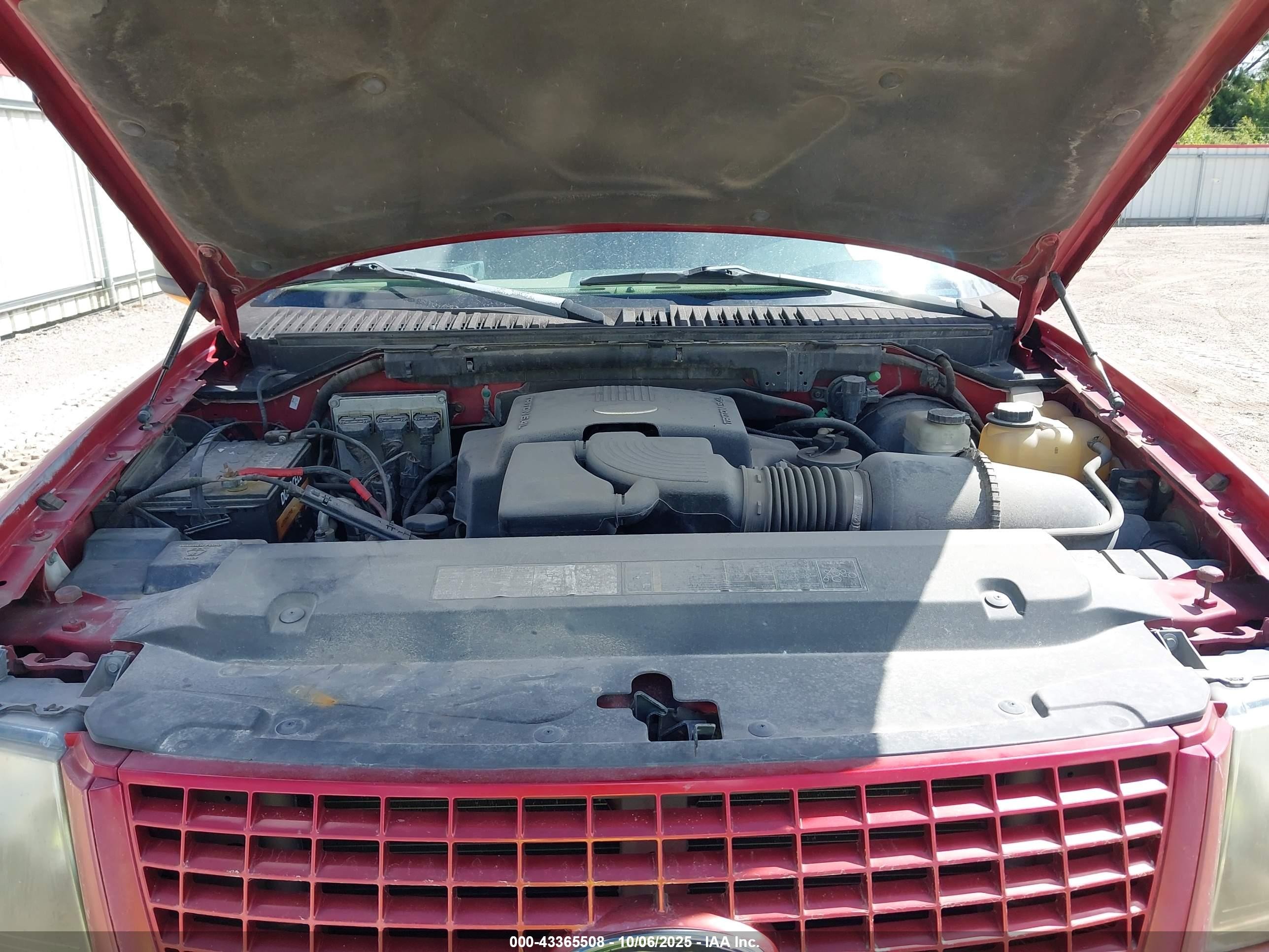 2004 Ford Expedition Eddie Bauer Red vin: 1FMFU17L04LB48881