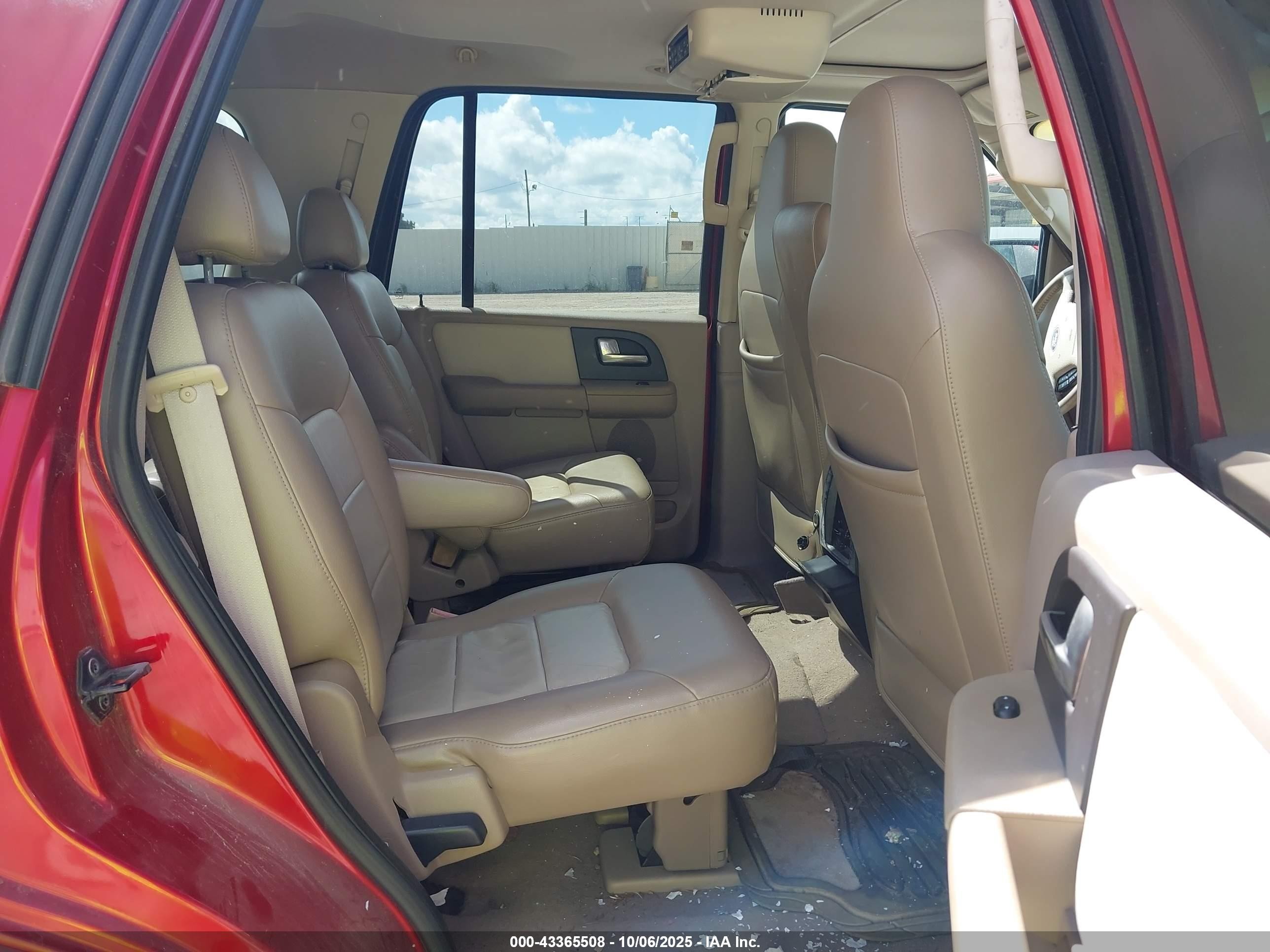 2004 Ford Expedition Eddie Bauer Red vin: 1FMFU17L04LB48881