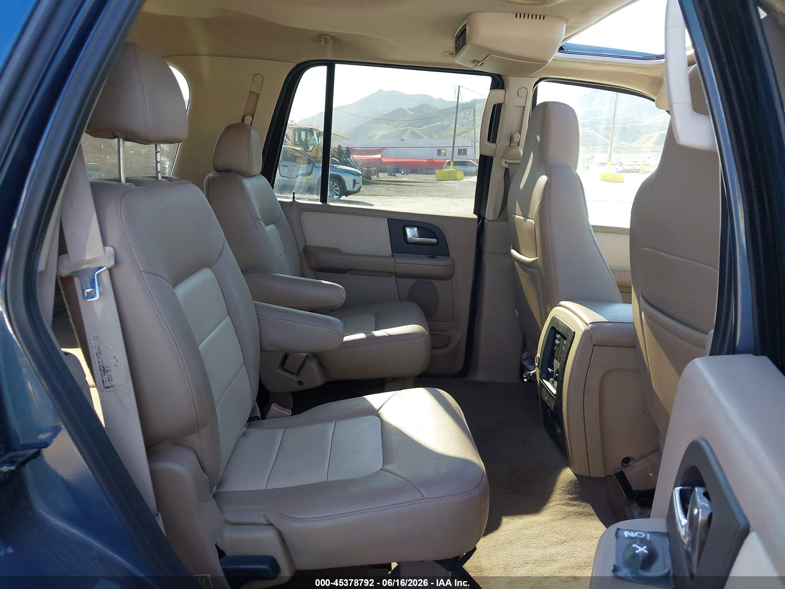 2003 Ford Expedition Eddie Bauer Синий vin: 1FMFU17L13LB82519