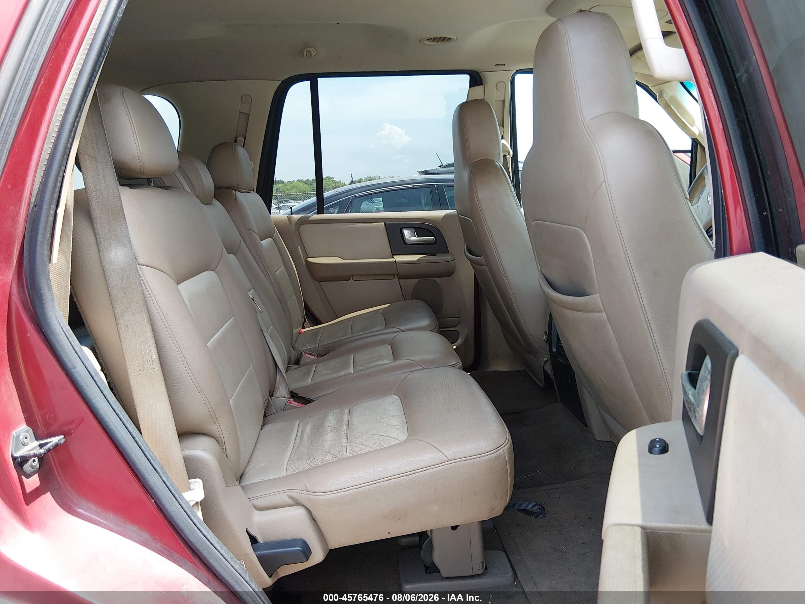 2004 Ford Expedition Eddie Bauer Red vin: 1FMFU17L14LA58526