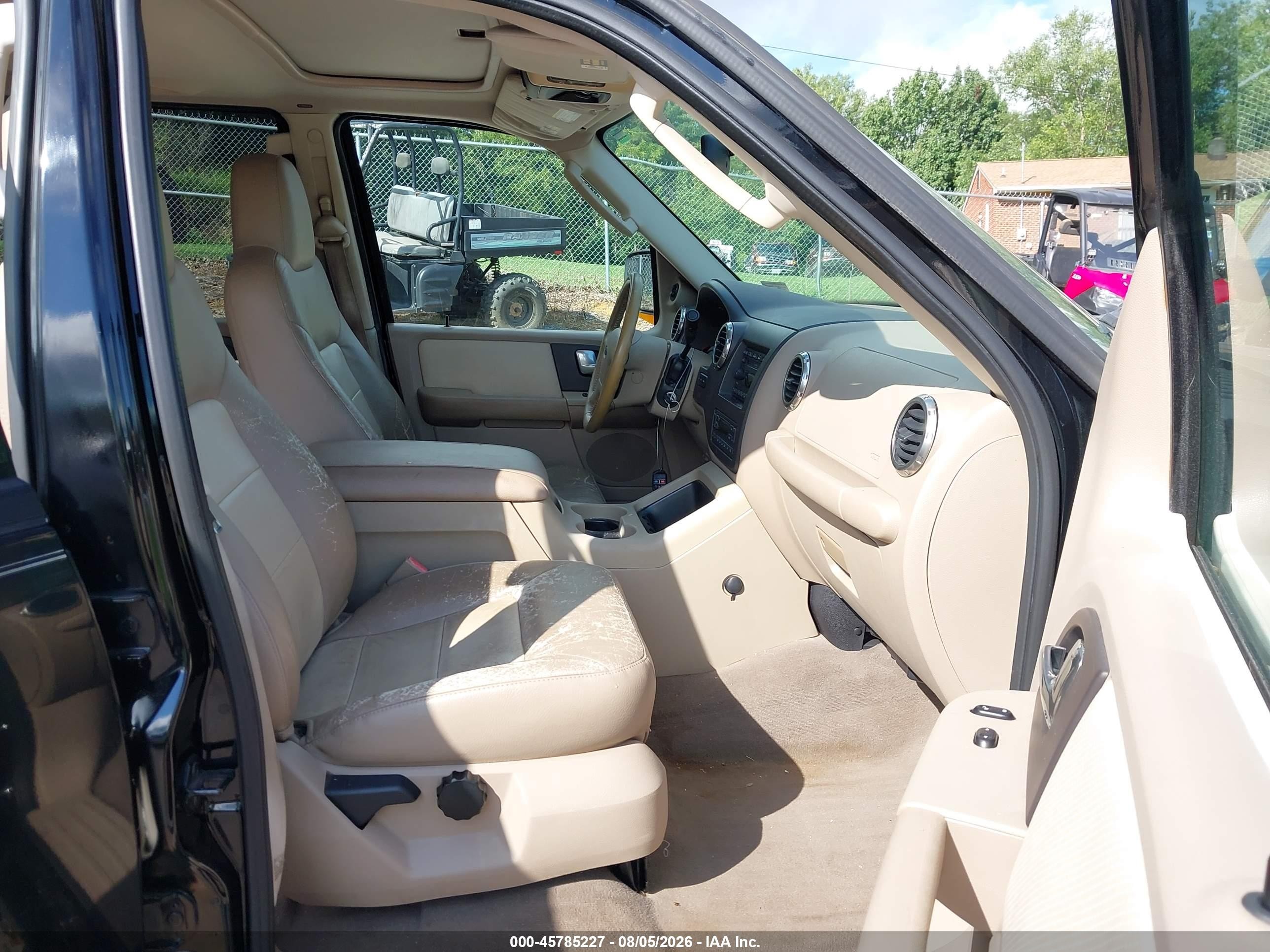 2003 Ford Expedition Eddie Bauer Black vin: 1FMFU17L23LC40976