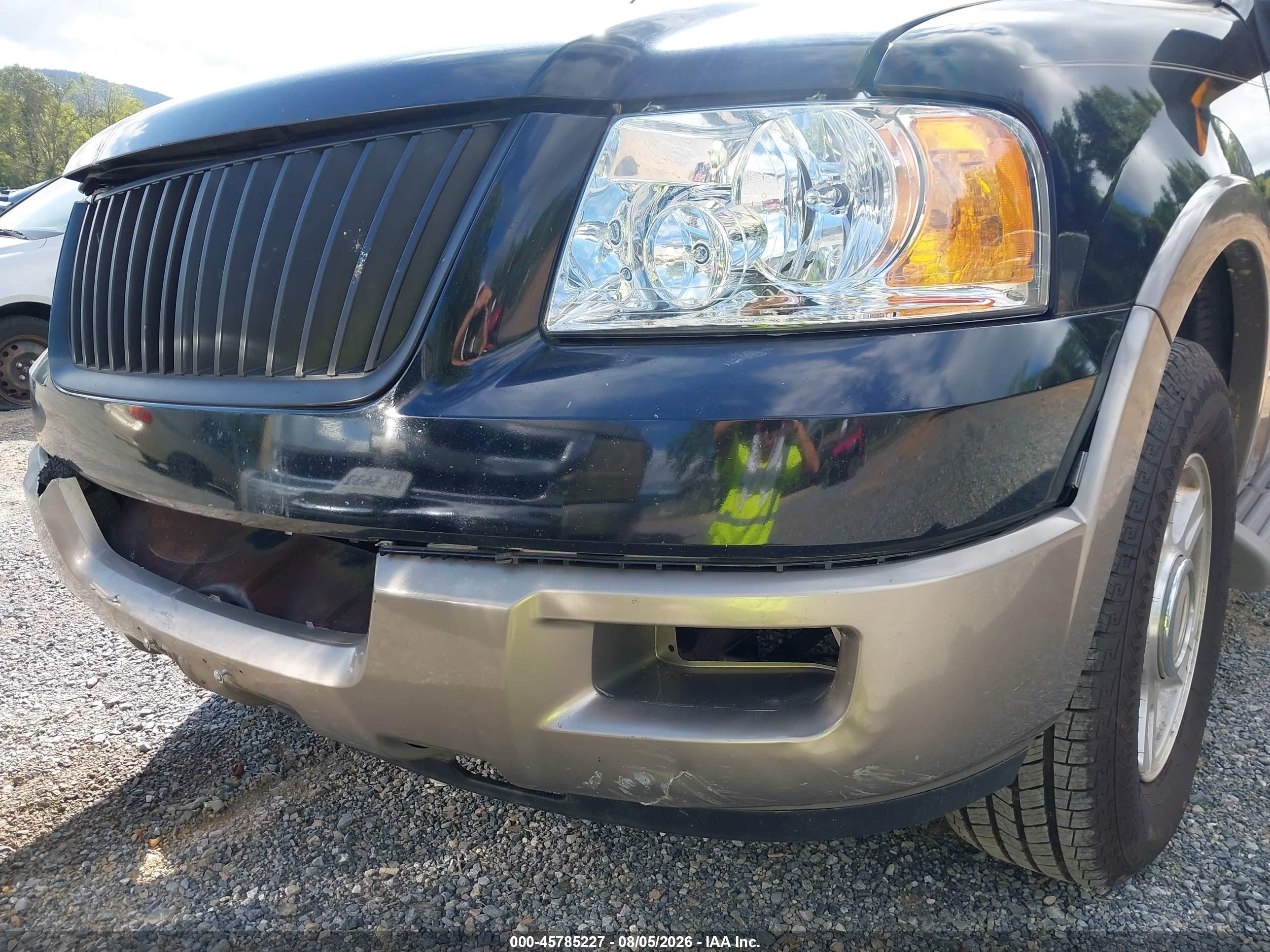 2003 Ford Expedition Eddie Bauer Black vin: 1FMFU17L23LC40976