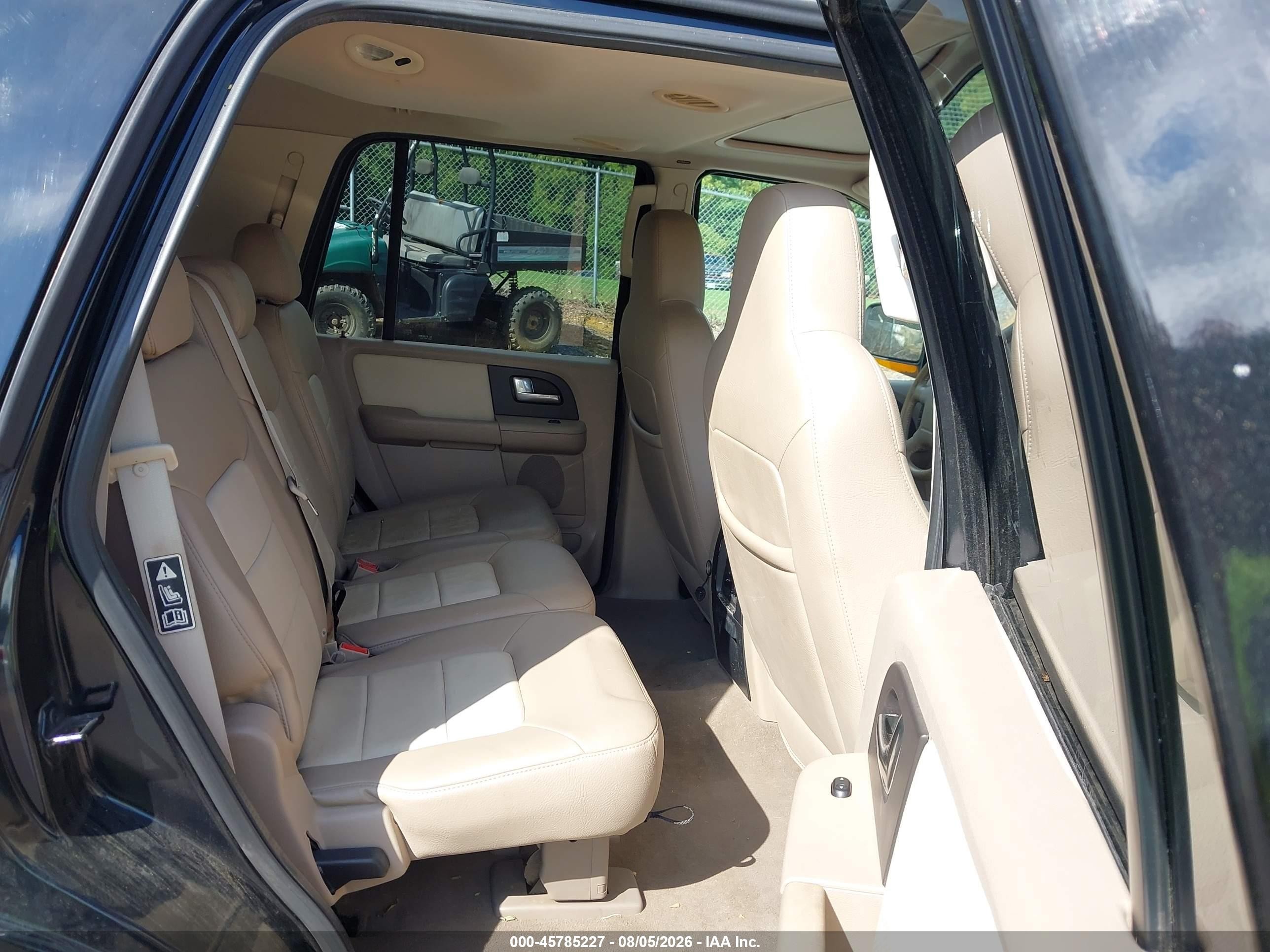2003 Ford Expedition Eddie Bauer Black vin: 1FMFU17L23LC40976