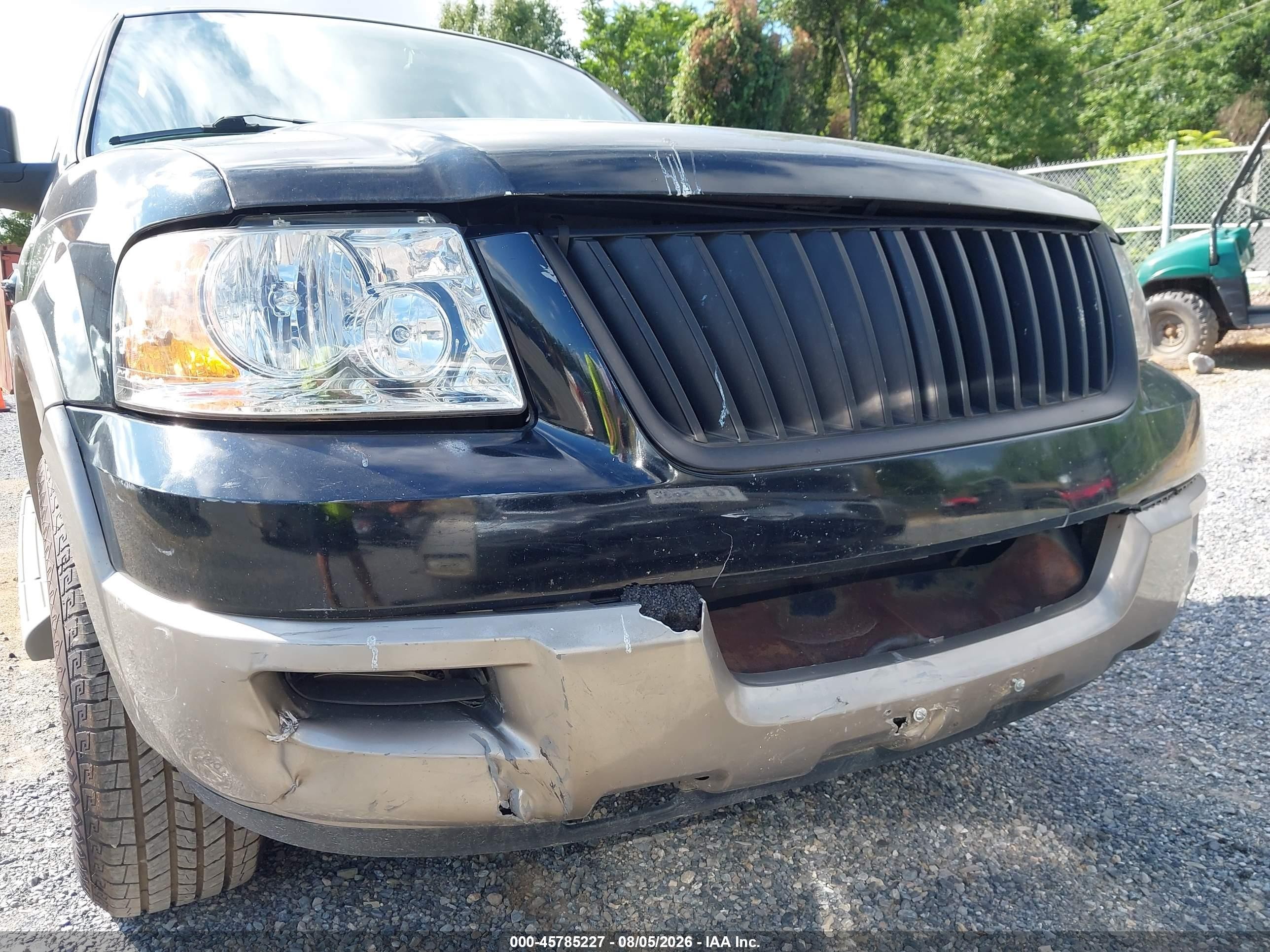 2003 Ford Expedition Eddie Bauer Black vin: 1FMFU17L23LC40976