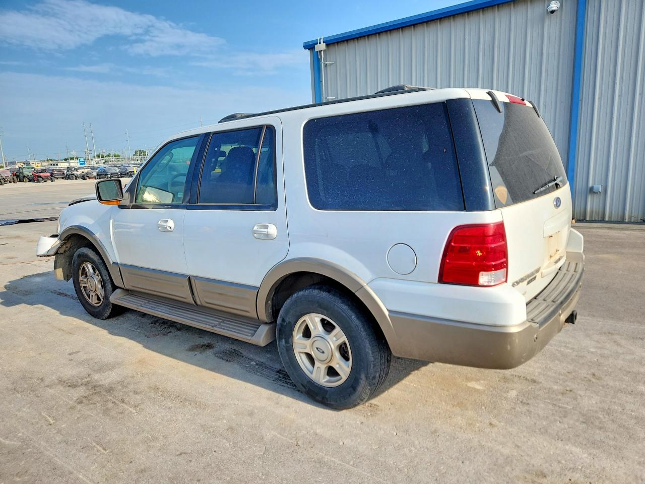 2003 Ford Expedition Eddie Bauer White vin: 1FMFU17L33LC39450
