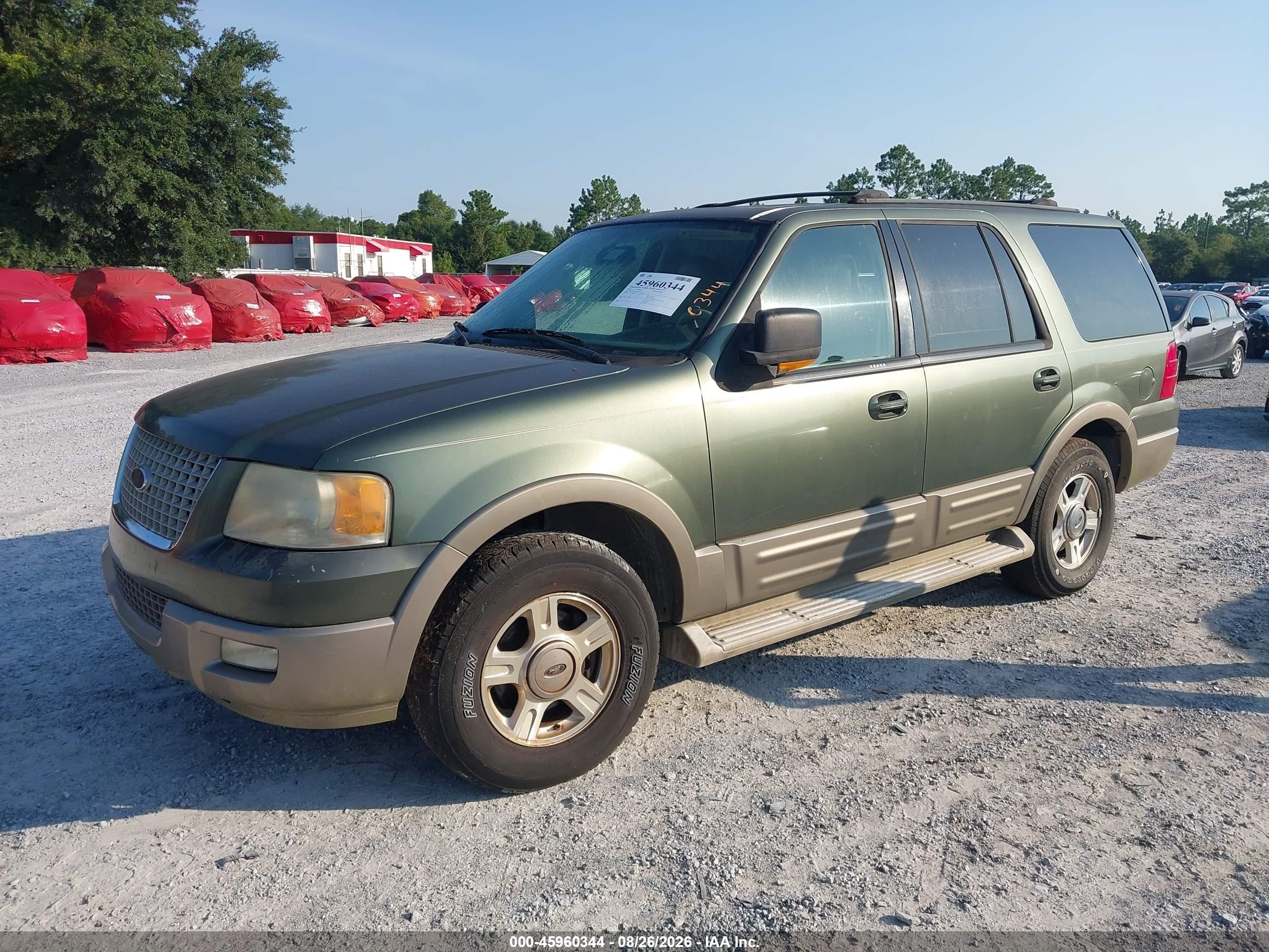 2004 Ford Expedition Eddie Bauer Зеленый vin: 1FMFU17L44LA83226