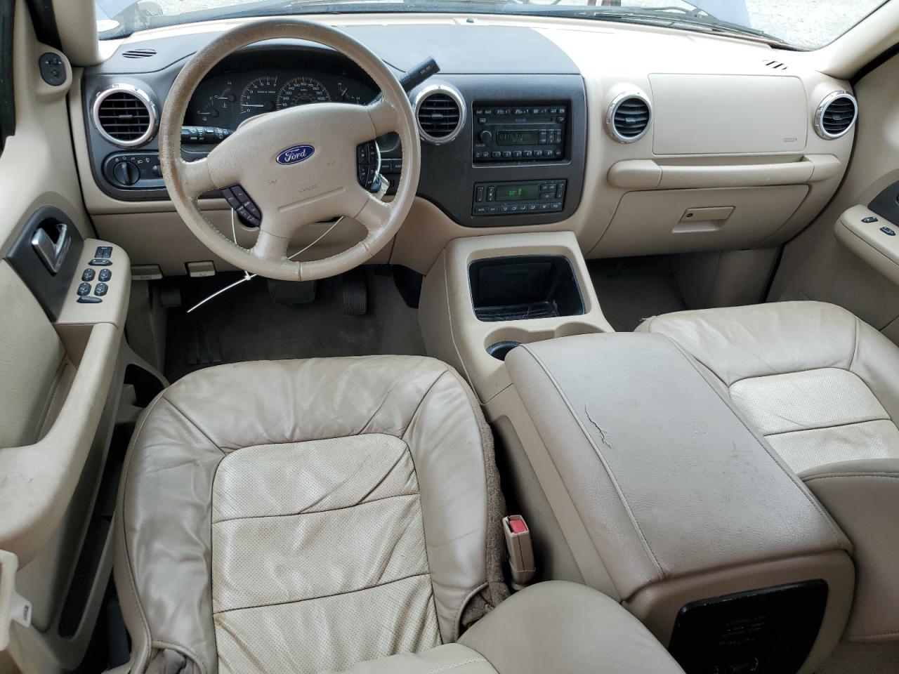 2003 Ford Expedition Eddie Bauer Синий vin: 1FMFU17L53LA92094