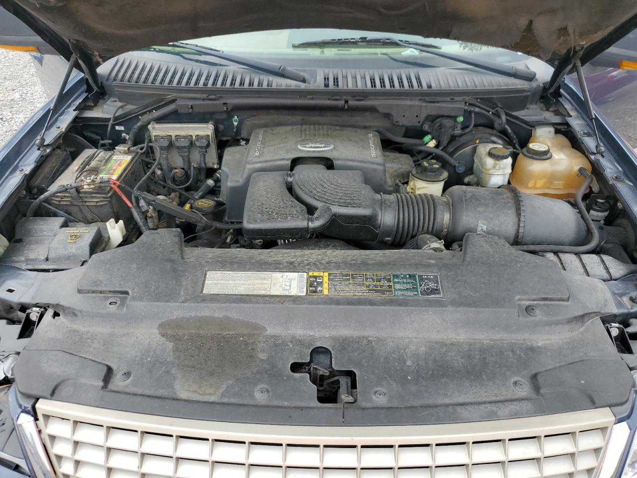 2003 Ford Expedition Eddie Bauer Синий vin: 1FMFU17L53LA92094