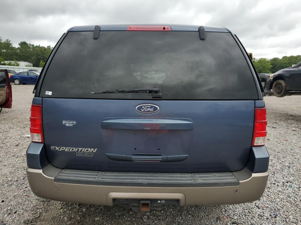 2003 Ford Expedition Eddie Bauer Синий vin: 1FMFU17L53LA92094