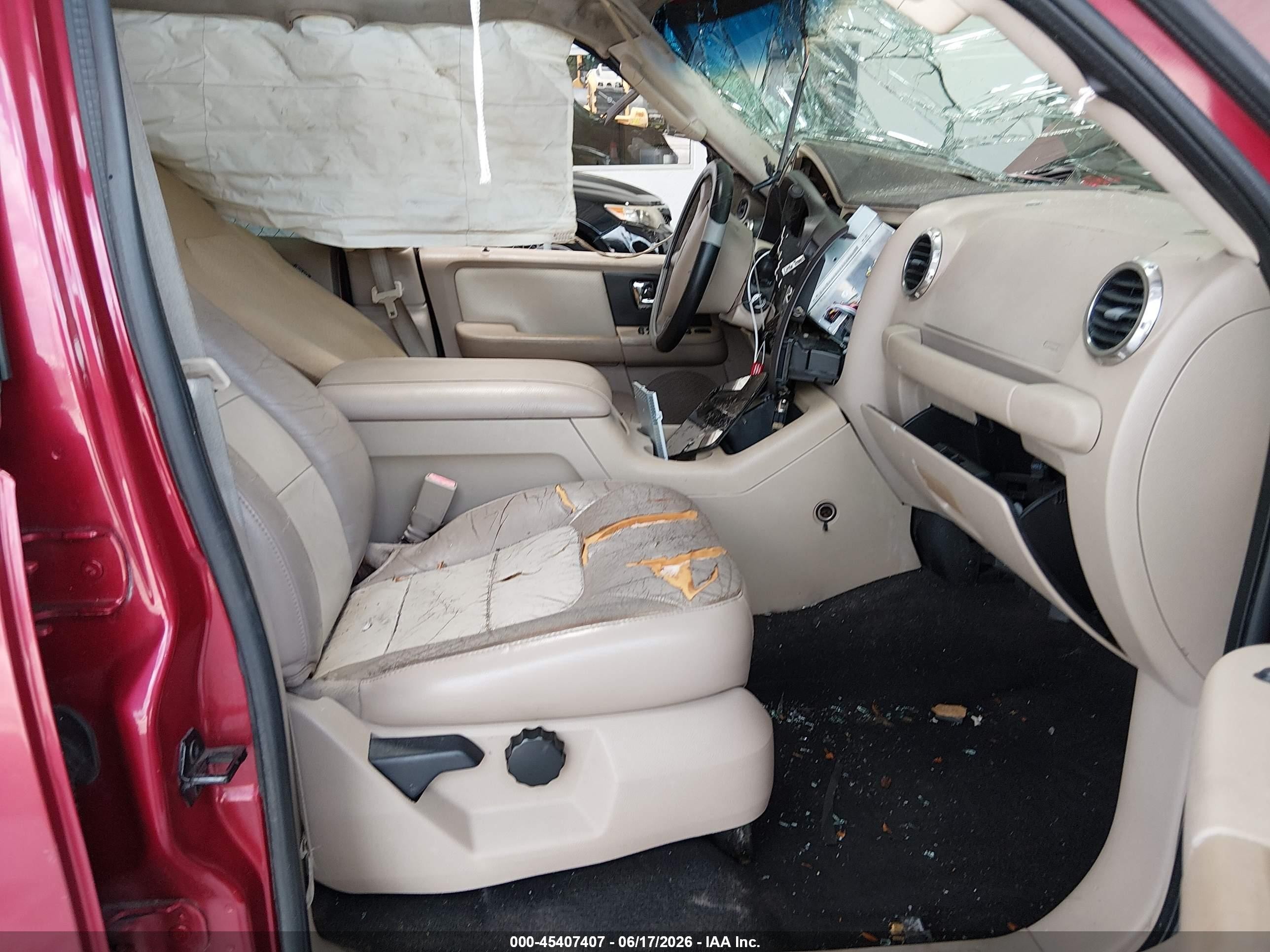 2004 Ford Expedition Eddie Bauer Burgundy vin: 1FMFU17L84LB16938