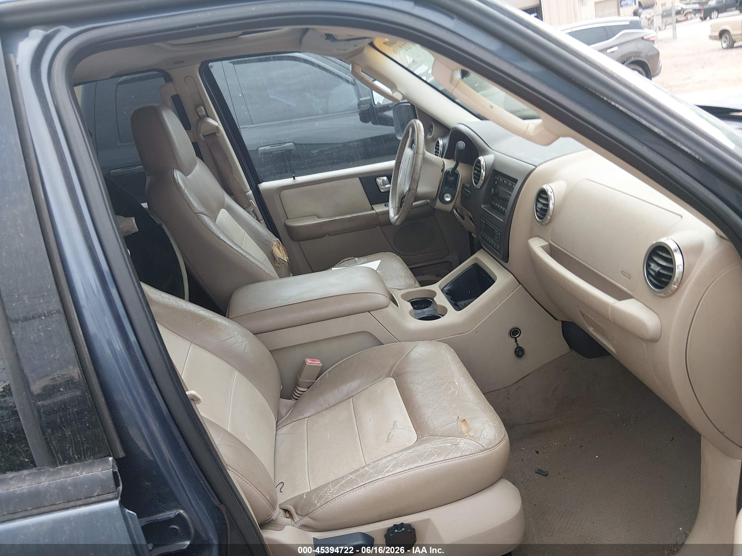 2003 Ford Expedition Eddie Bauer Blue vin: 1FMFU17L93LA90459