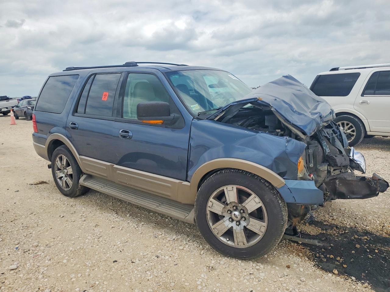 2004 Ford Expedition Eddie Bauer Blue vin: 1FMFU17L94LA51047