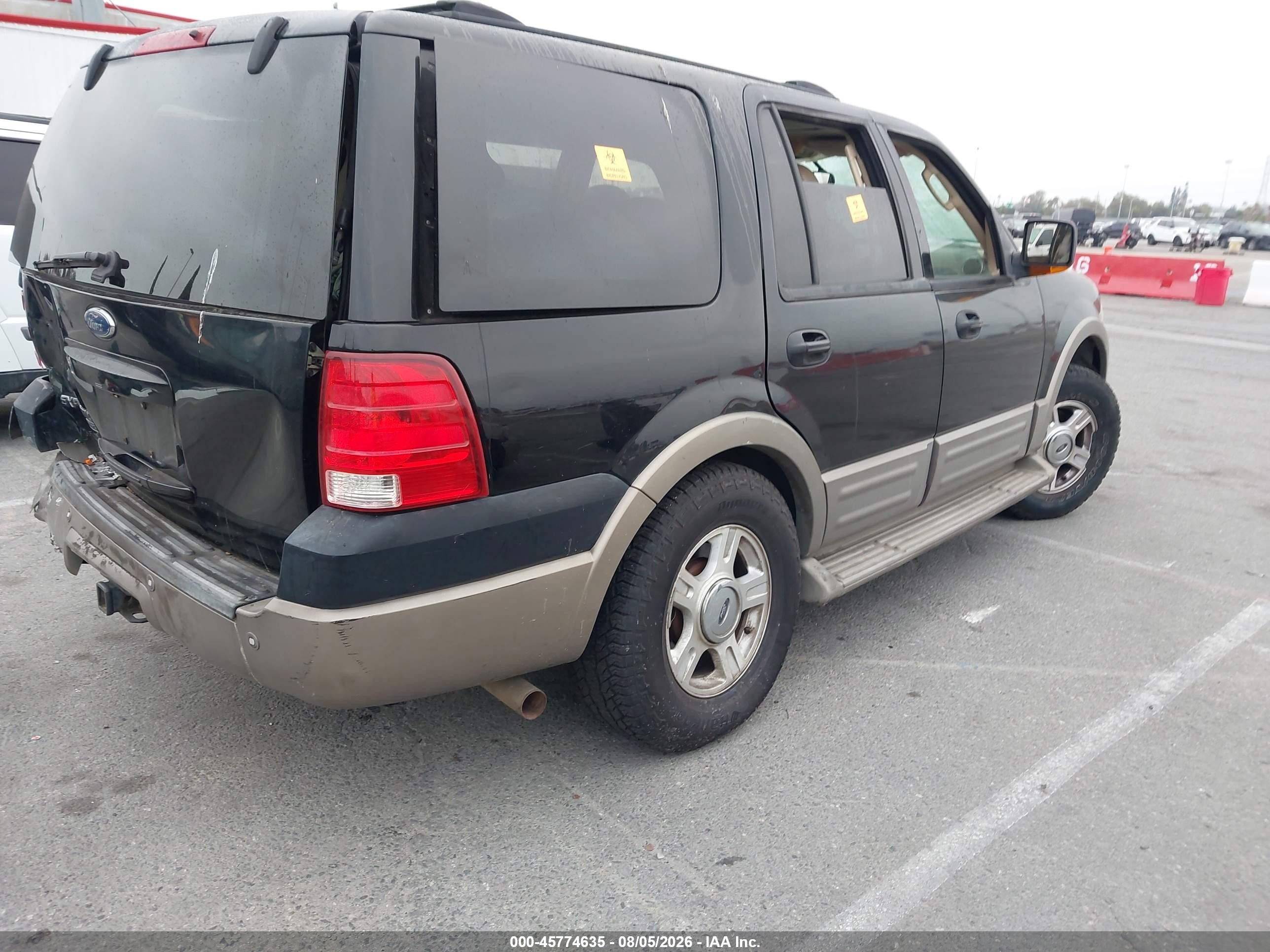 2004 Ford Expedition Eddie Bauer Dark Blue vin: 1FMFU17L94LB77621