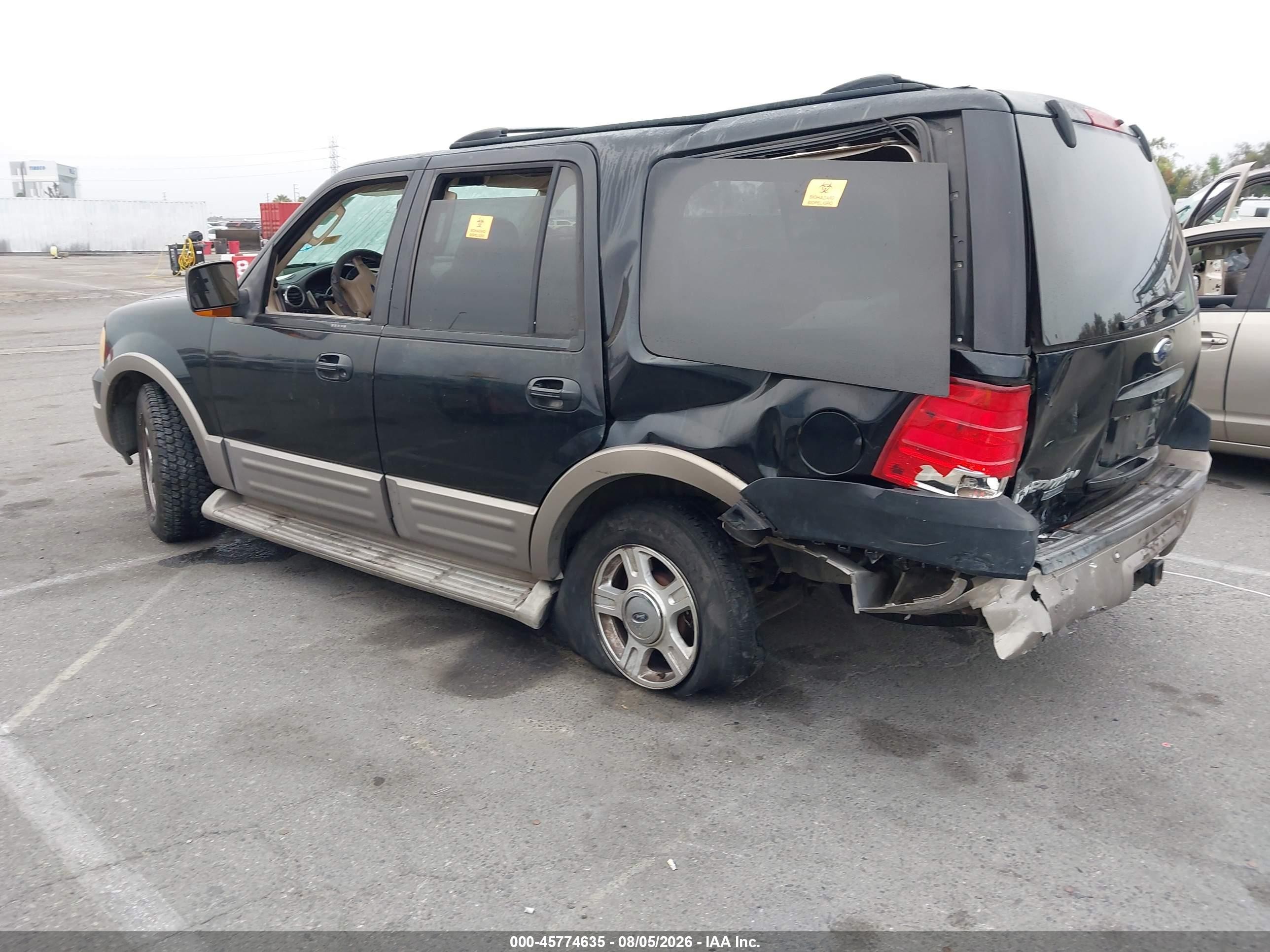 2004 Ford Expedition Eddie Bauer Dark Blue vin: 1FMFU17L94LB77621