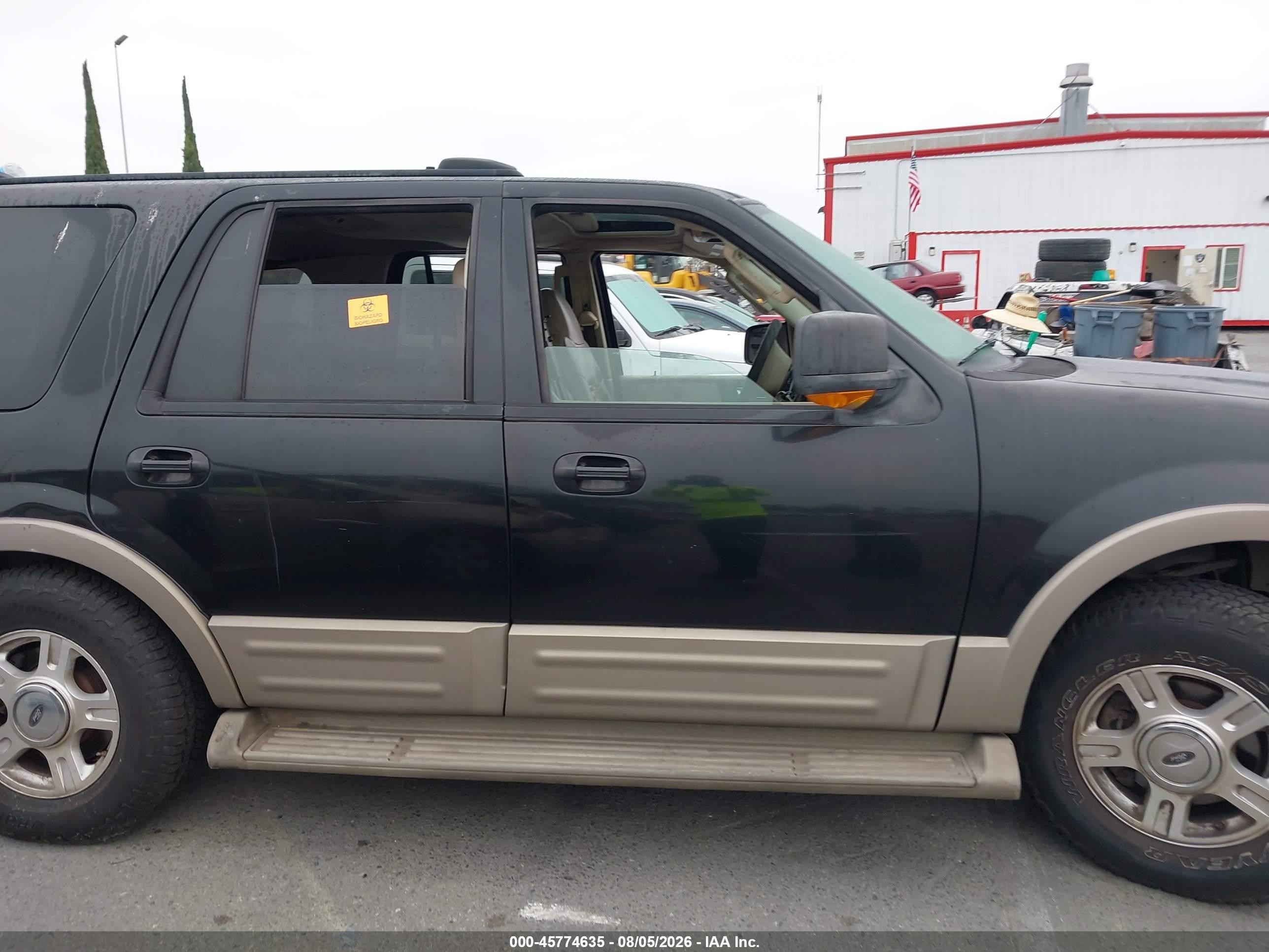 2004 Ford Expedition Eddie Bauer Dark Blue vin: 1FMFU17L94LB77621