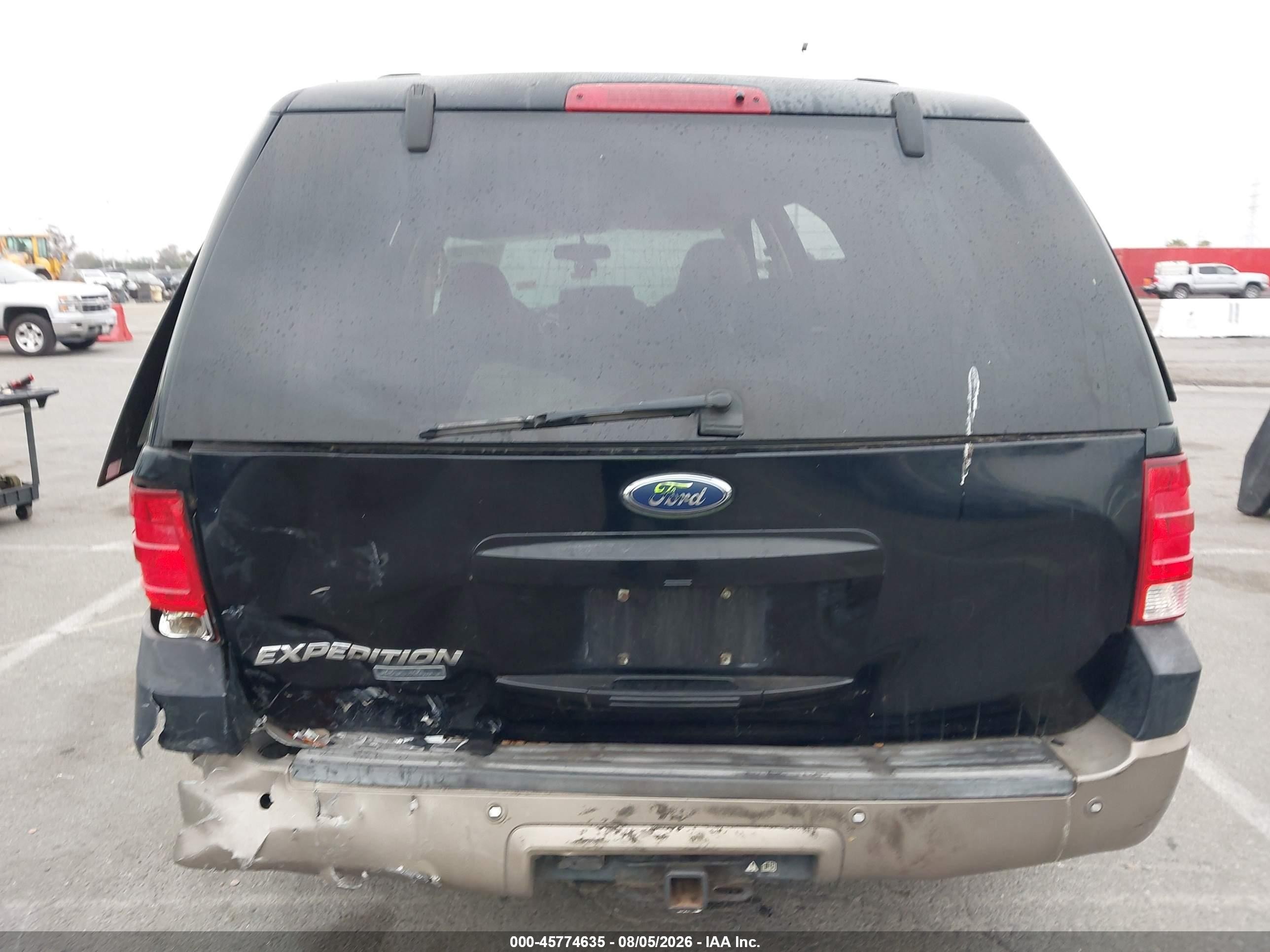 2004 Ford Expedition Eddie Bauer Dark Blue vin: 1FMFU17L94LB77621