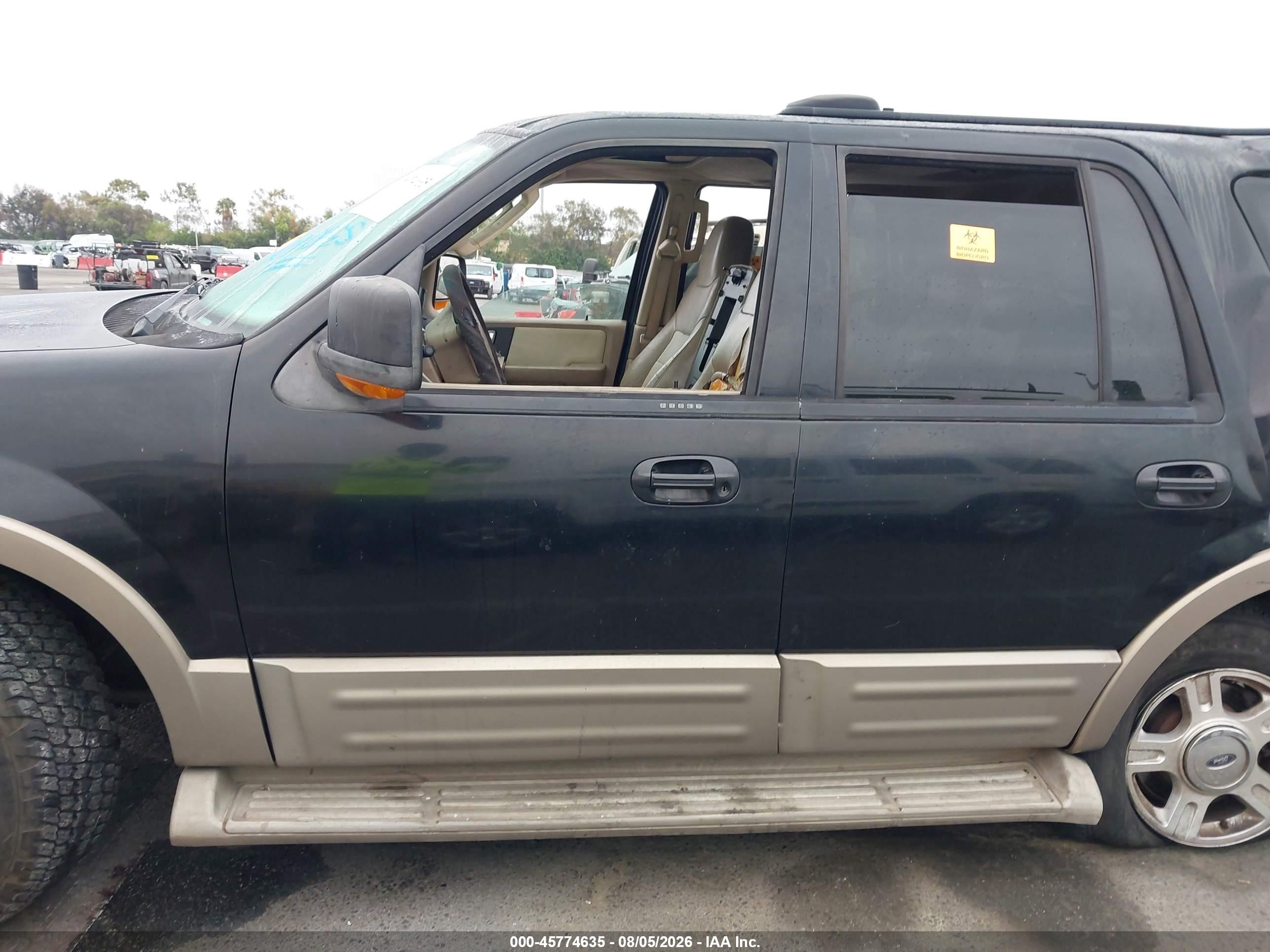 2004 Ford Expedition Eddie Bauer Dark Blue vin: 1FMFU17L94LB77621